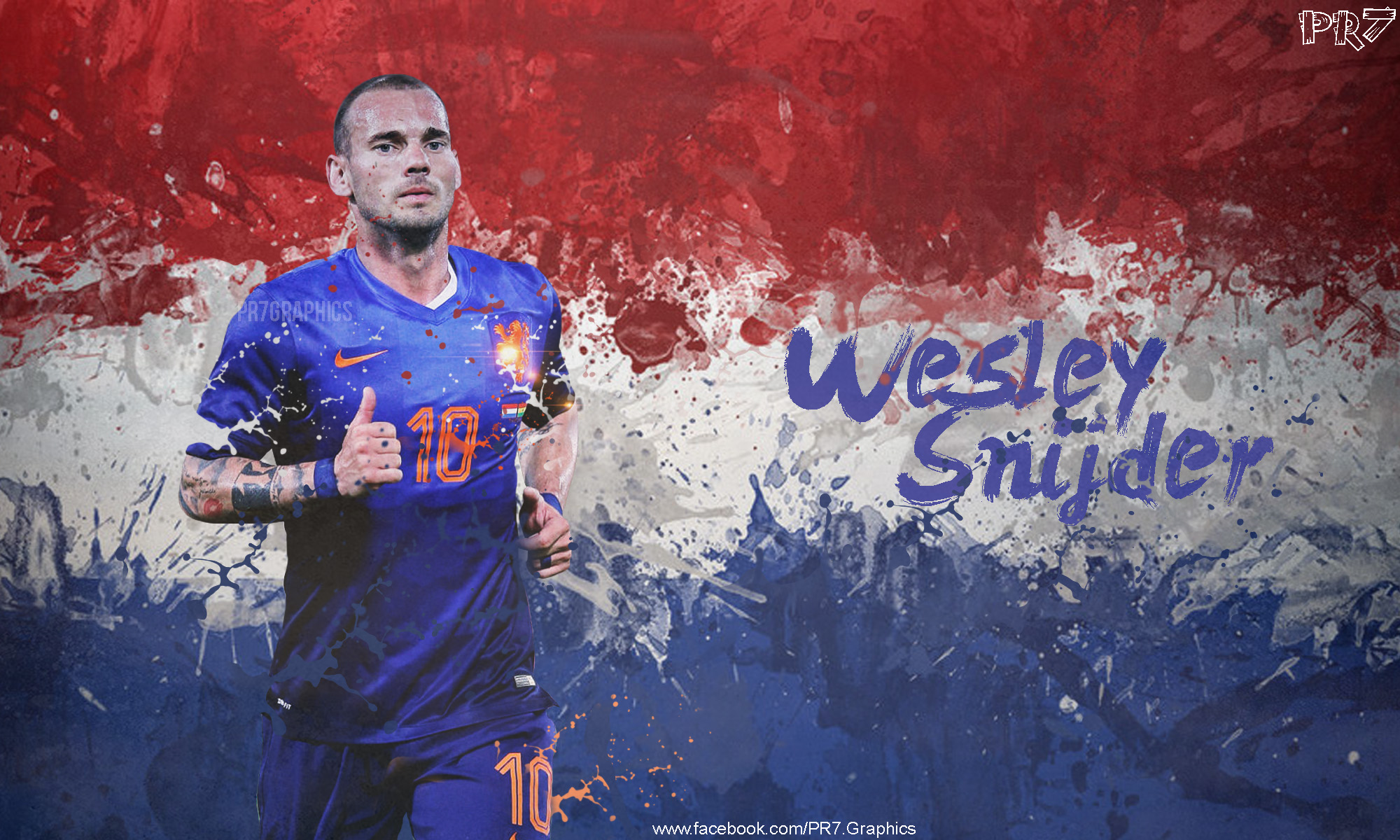 Laden Sie das Sport, Fußball, Niederländische Fußballnationalmannschaft, Wesley Sneijder-Bild kostenlos auf Ihren PC-Desktop herunter