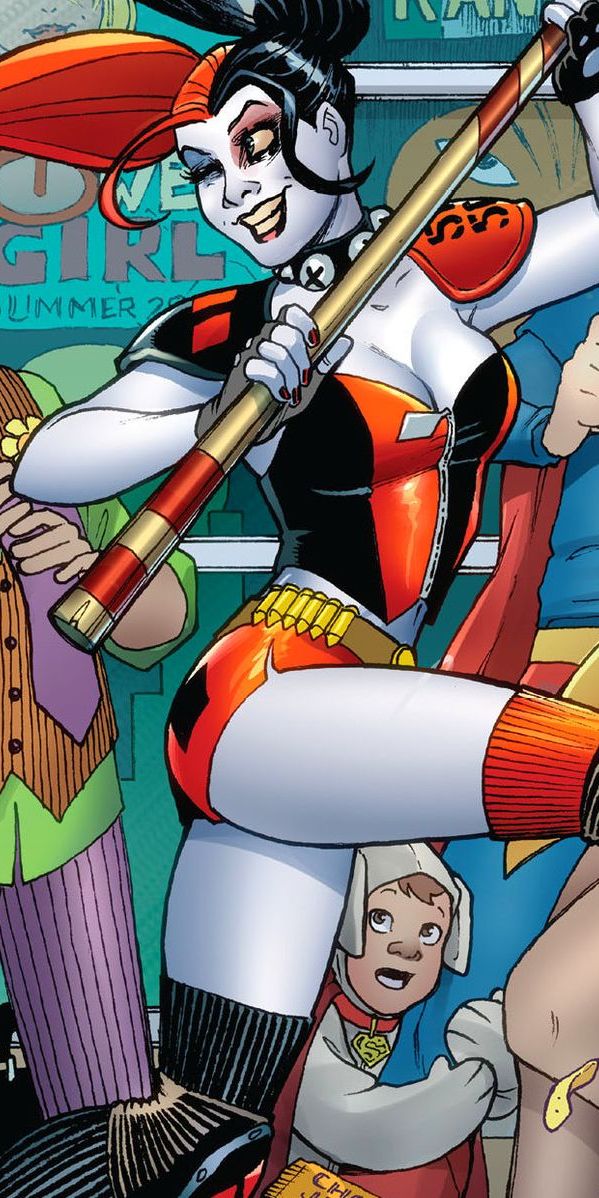 Ceinture Harley Quinn DC Comics - Taille Ajustable, Boucle Métal, Couleur Rouge Et Noir, Neuve Sans étiquette