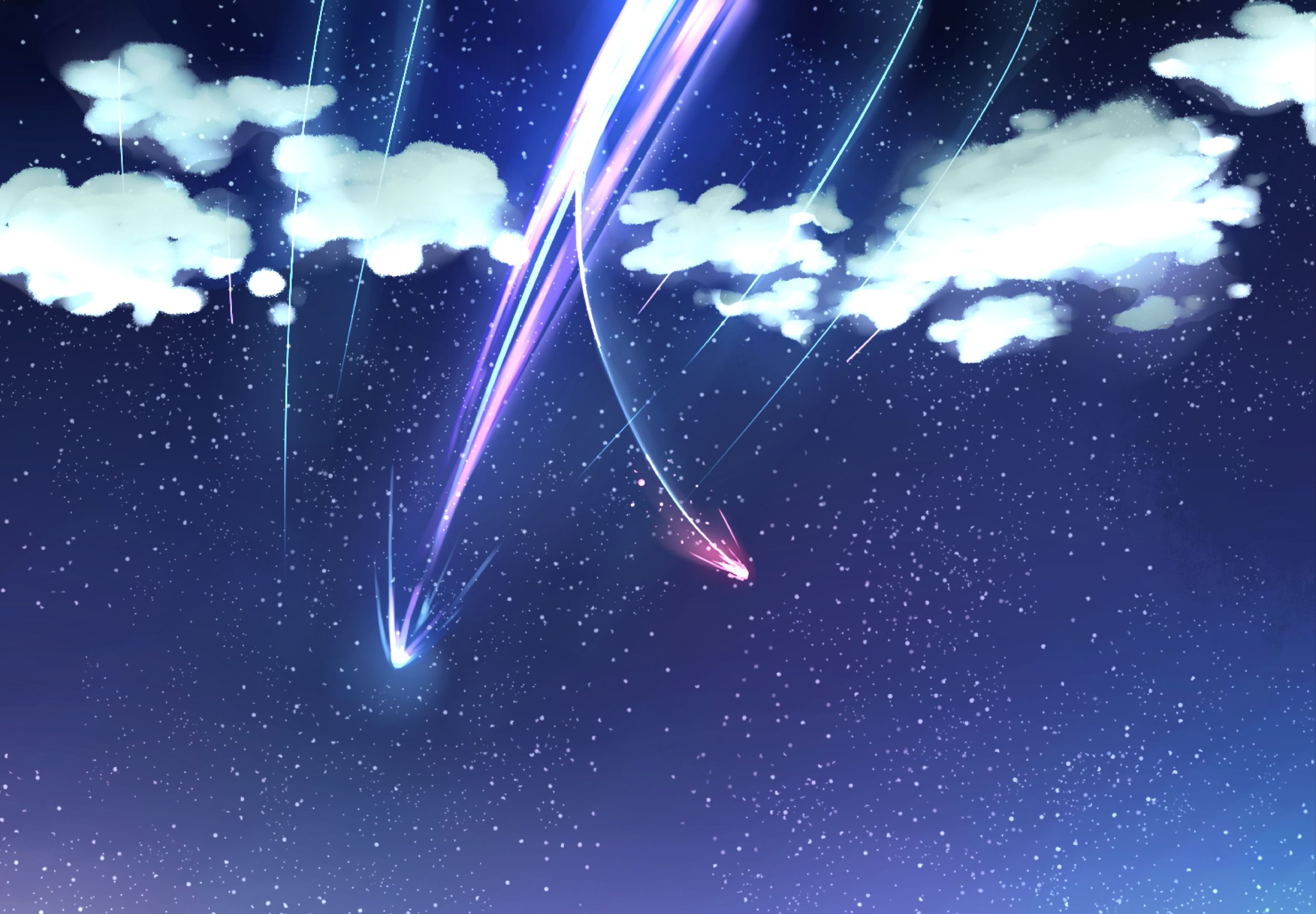 Laden Sie das Himmel, Animes, Your Name Gestern Heute Und Für Immer, Kimi No Na Wa-Bild kostenlos auf Ihren PC-Desktop herunter