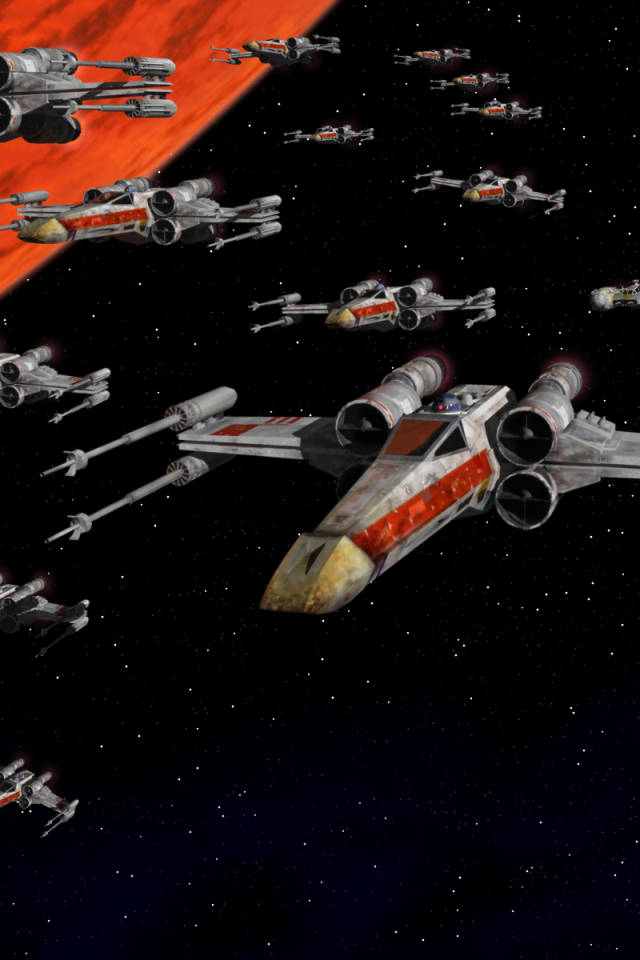 Download mobile wallpaper Star Wars, Movie, X Wing for free.