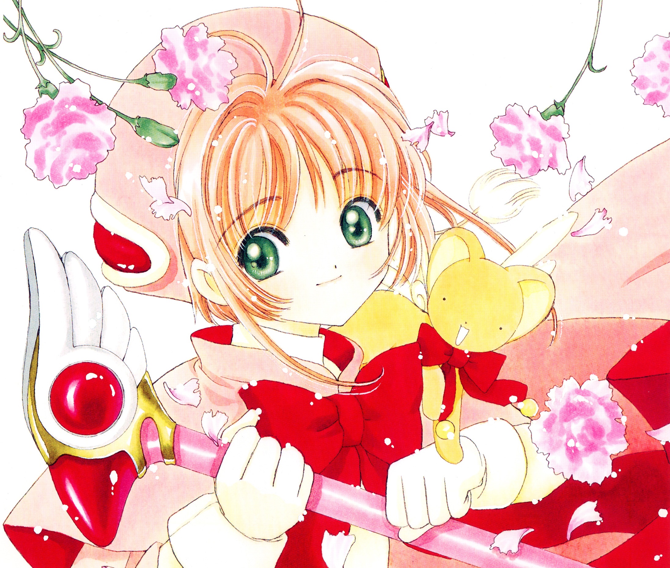 Descarga gratuita de fondo de pantalla para móvil de Animado, Sakura Cazadora De Cartas, Sakura Kinomoto, Keroberos (Card Captor Sakura).