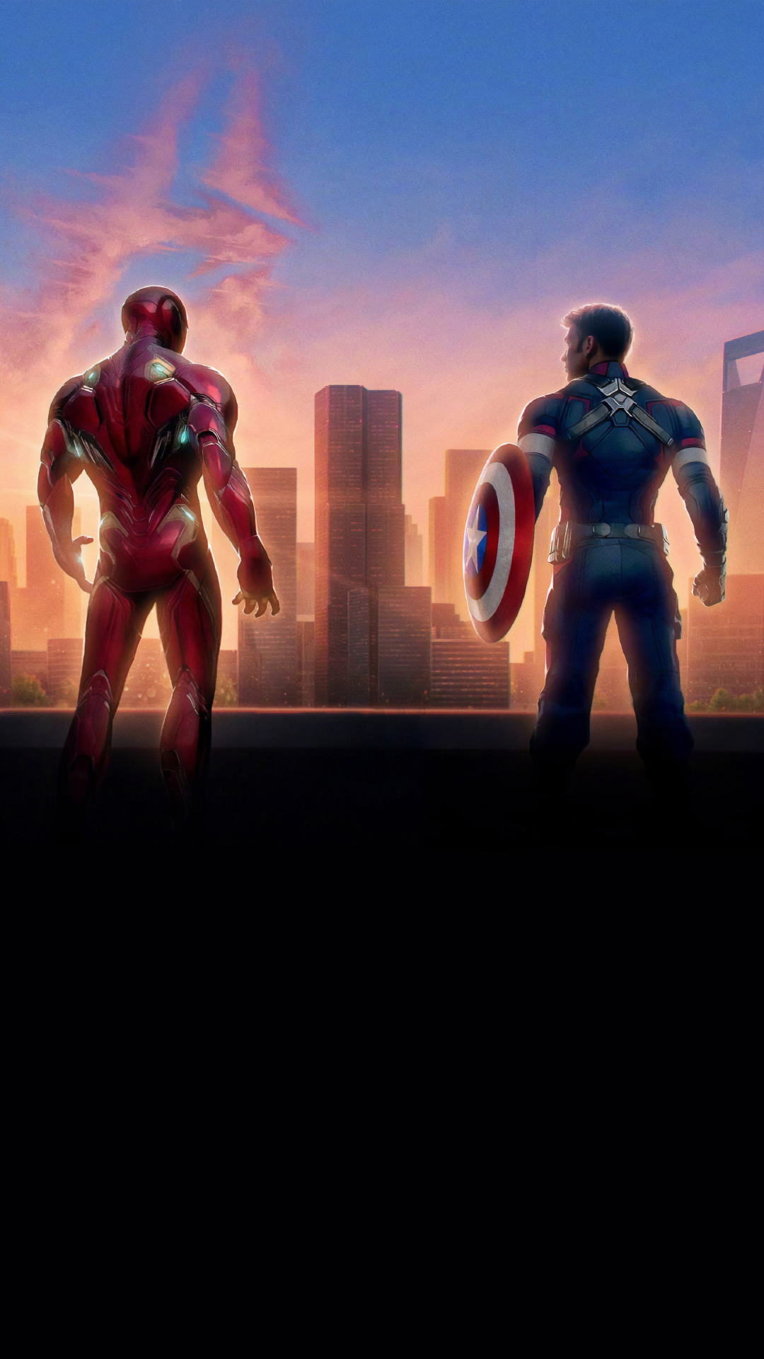 Handy-Wallpaper Filme, Ironman, Kapitän Amerika, Die Rächer, Avengers: Endgame kostenlos herunterladen.