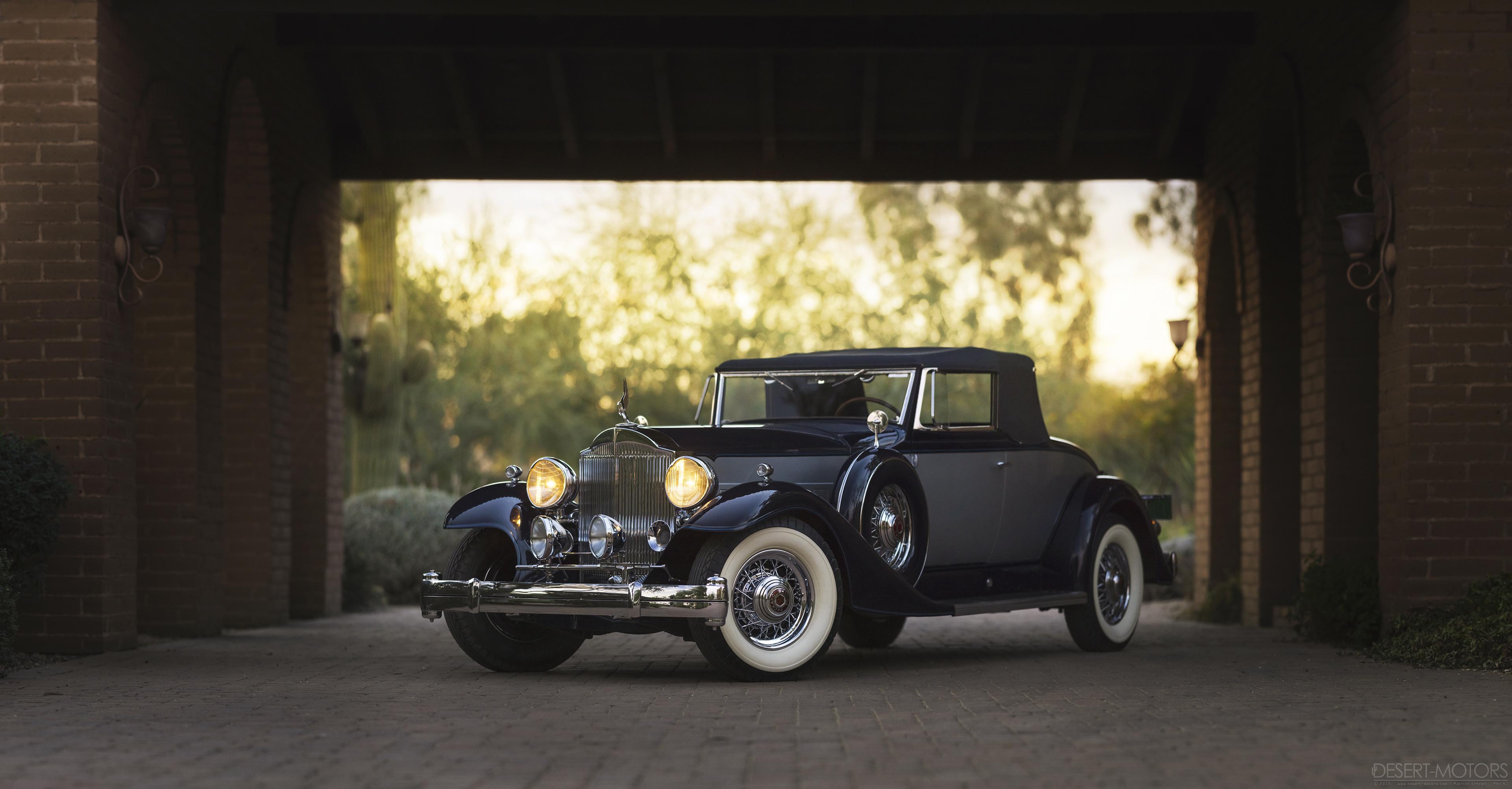 Die besten Packard Twelve Coupé Roadster-Hintergründe für den Telefonbildschirm