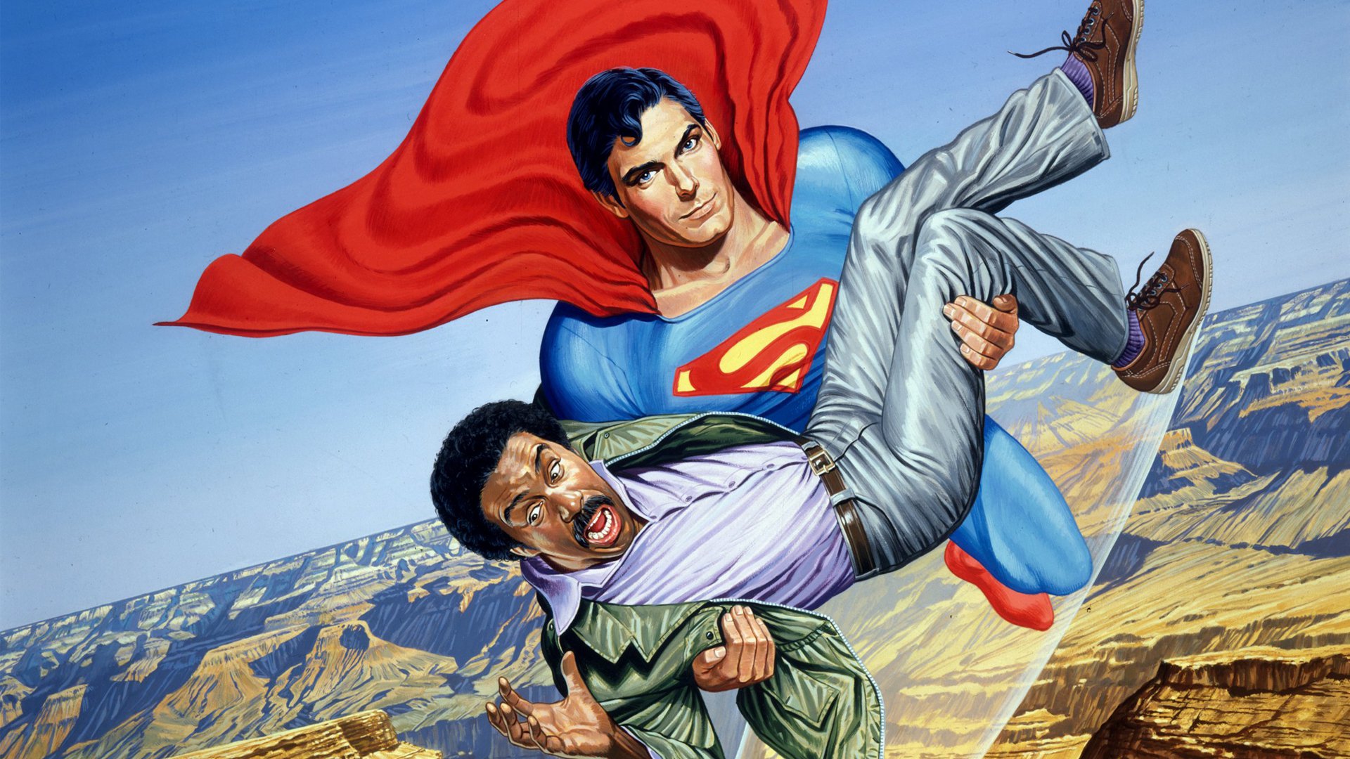 Популярные заставки и фоны Супермен 3 на компьютер