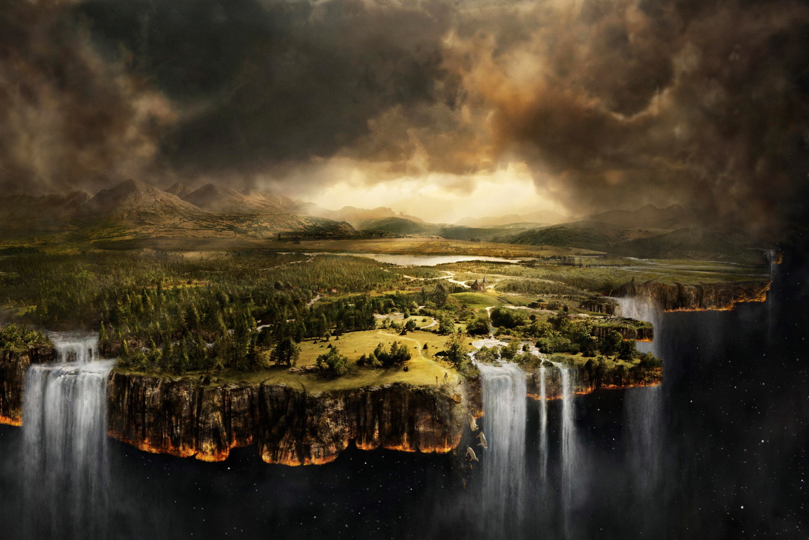 Free download wallpaper Nature, Artistic, Surreal Earth on your PC desktop