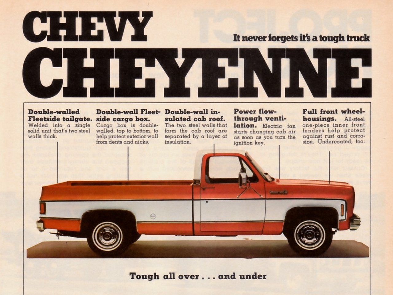 Популярні заставки і фони Chevy Cheyenne на комп'ютер