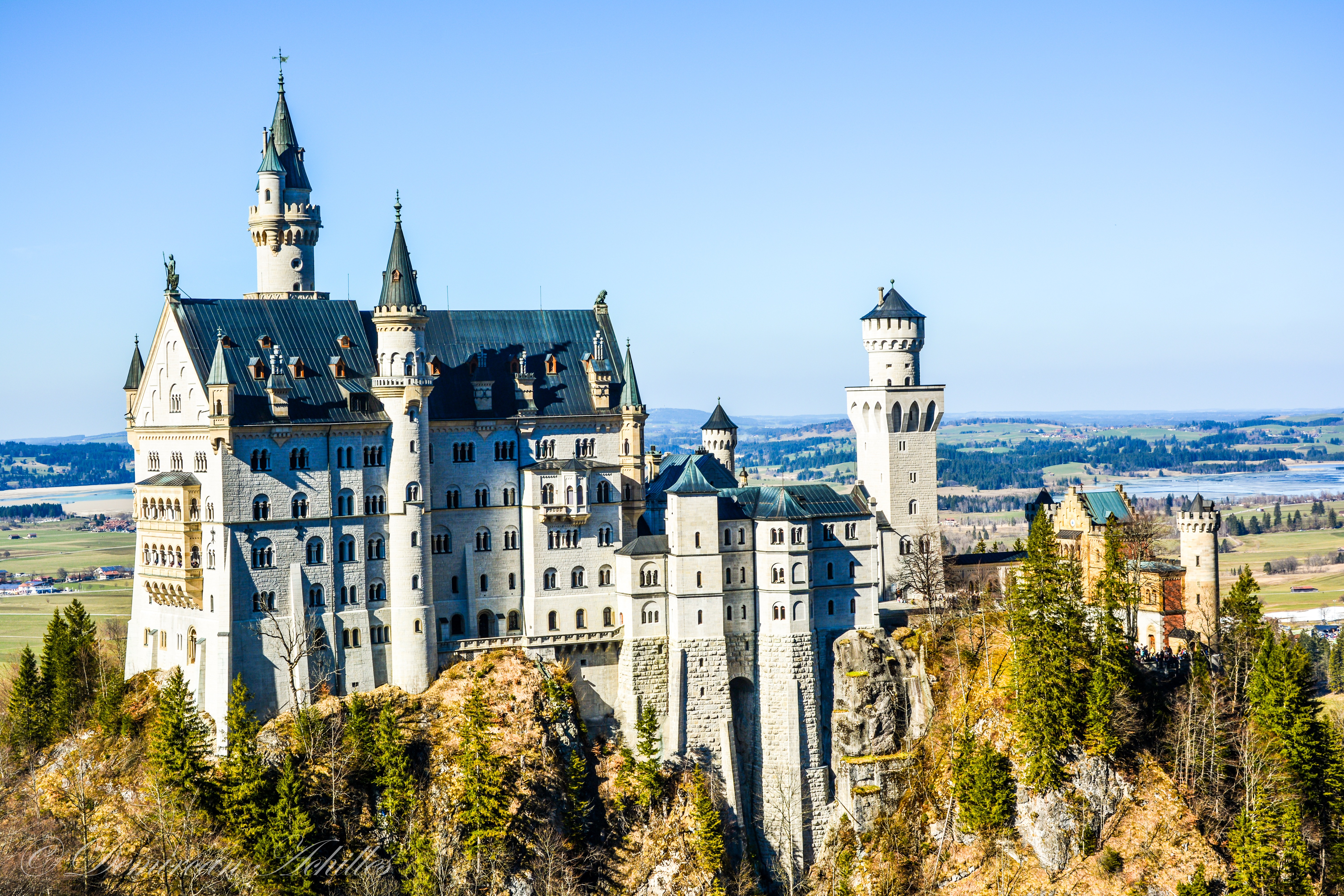 Handy-Wallpaper Schlösser, Deutschland, Schloss Neuschwanstein, Menschengemacht, Schloss kostenlos herunterladen.