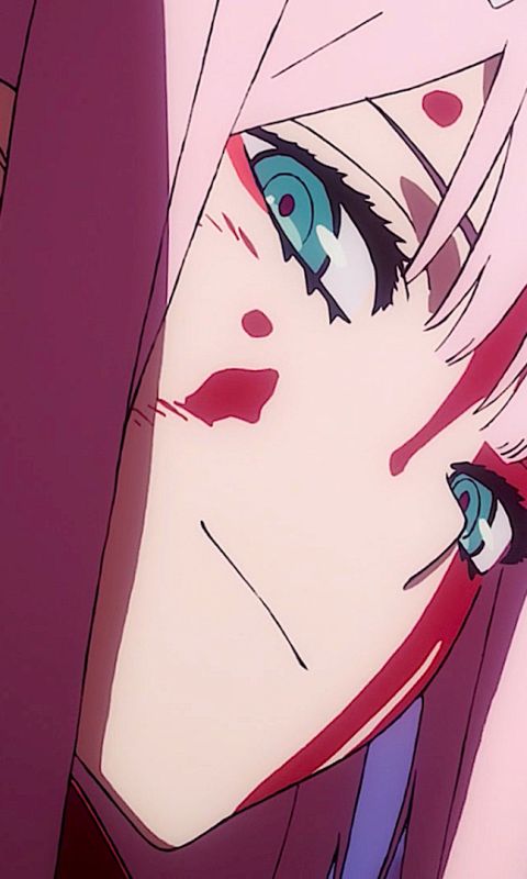 Descarga gratuita de fondo de pantalla para móvil de Cuernos, Ojos Verdes, Animado, Cabello Rosado, Darling In The Franxx, Zero Two (Darling En El Franxx), Cero Dos (Darling In The Franxx).