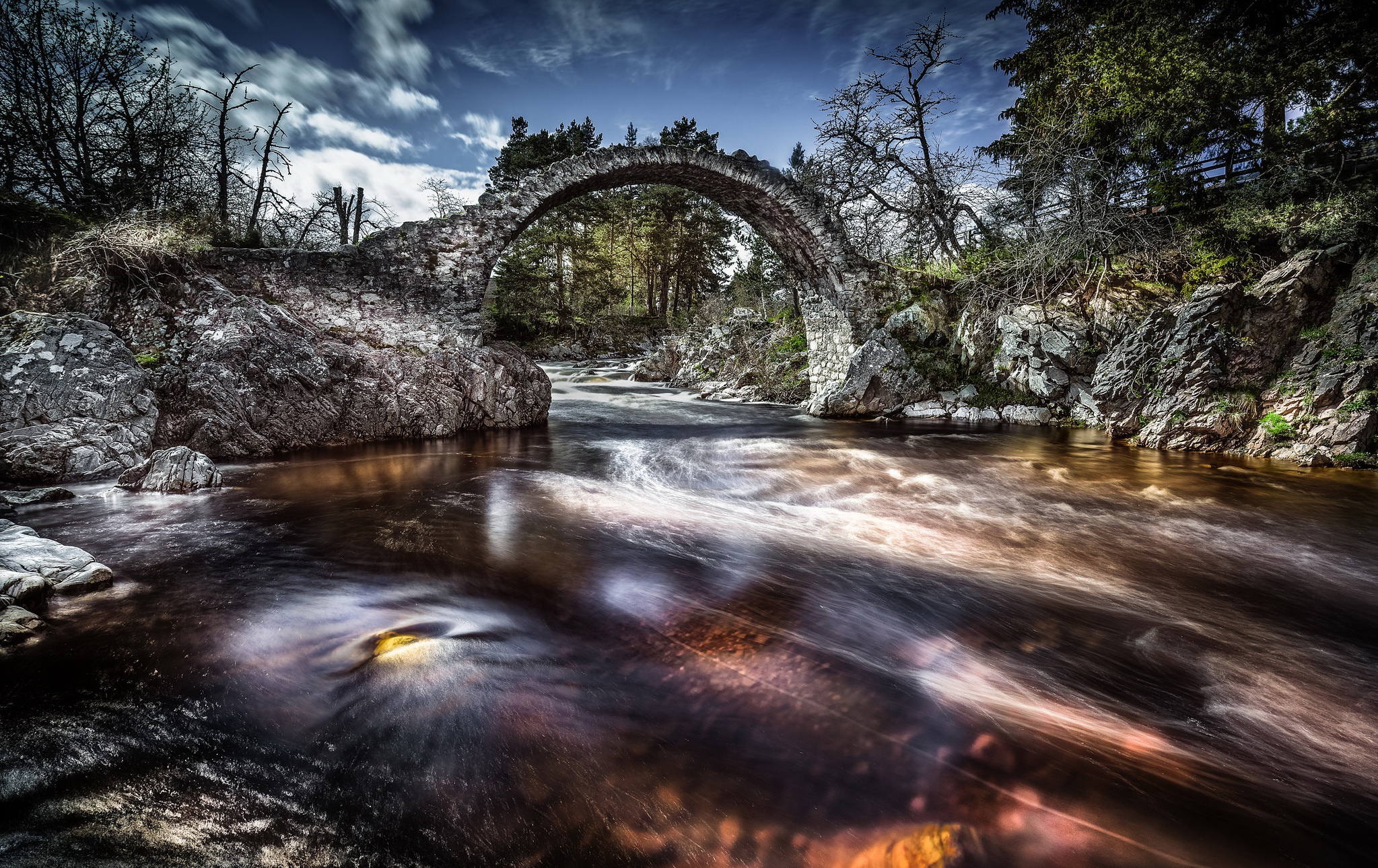 Free download wallpaper Bridges, Bridge, River, Man Made on your PC desktop