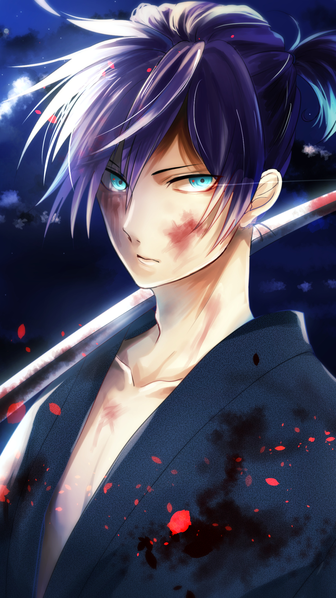 Handy-Wallpaper Animes, Noragami, Yato (Noragami) kostenlos herunterladen.