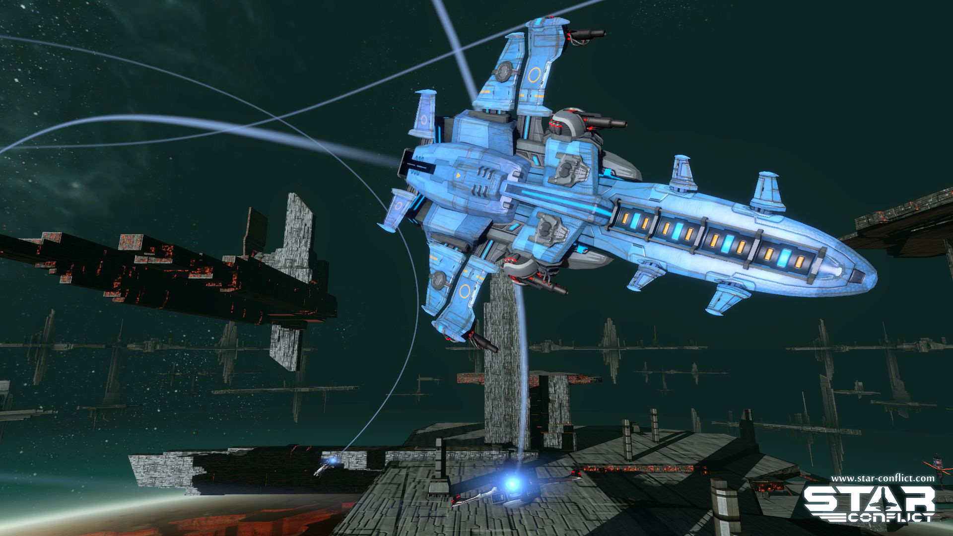 Baixe gratuitamente a imagem Videogame, Star Conflict na área de trabalho do seu PC