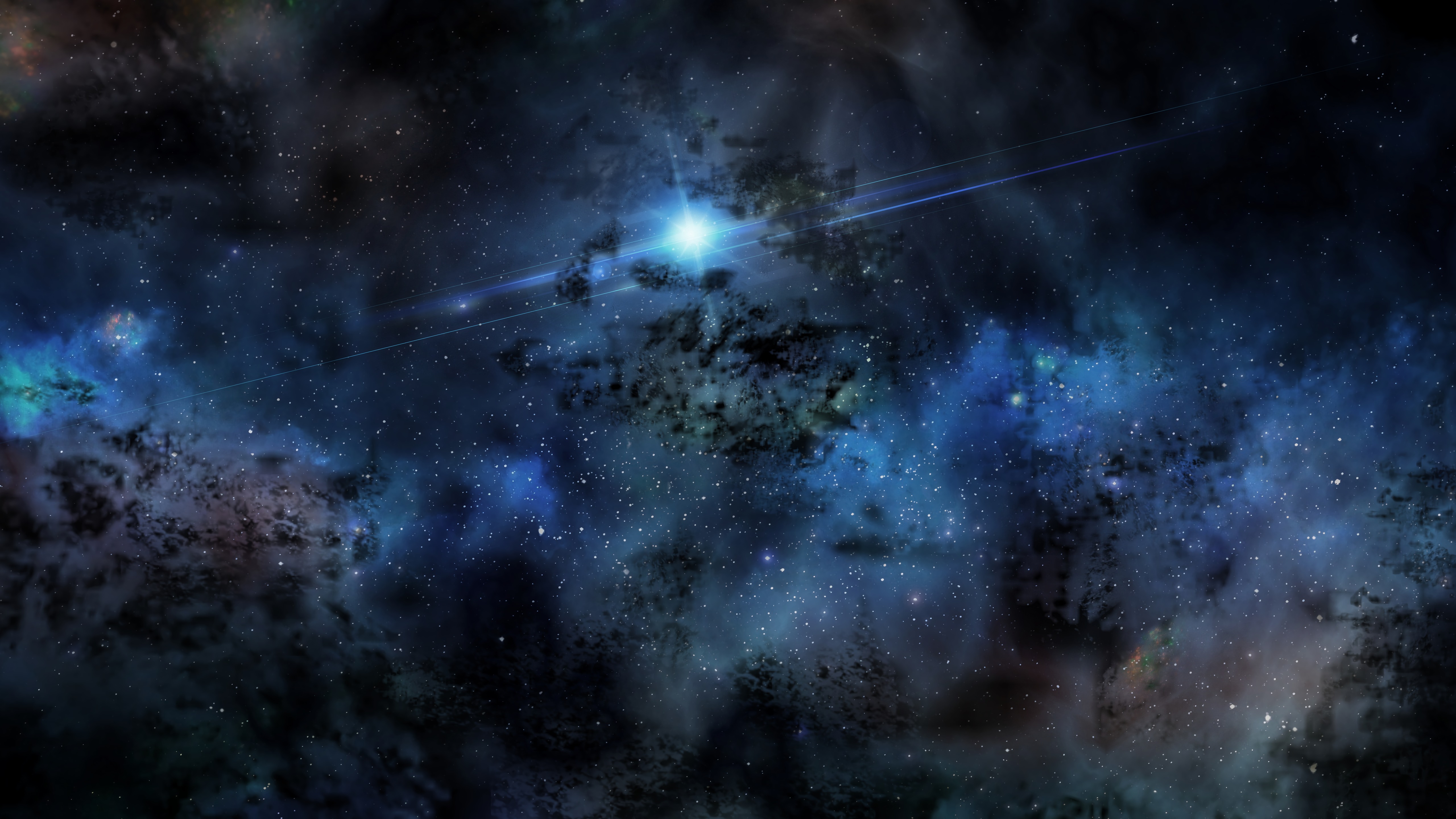 Free download wallpaper Stars, Shining, Flash, Universe, Nebula on your PC desktop