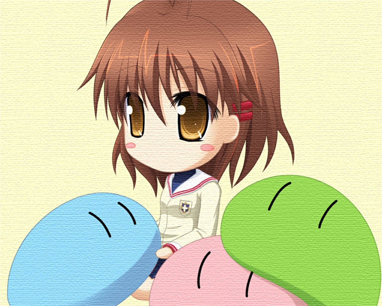 Téléchargez des papiers peints mobile Animé, Clannad, Nagisa Furukawa gratuitement.