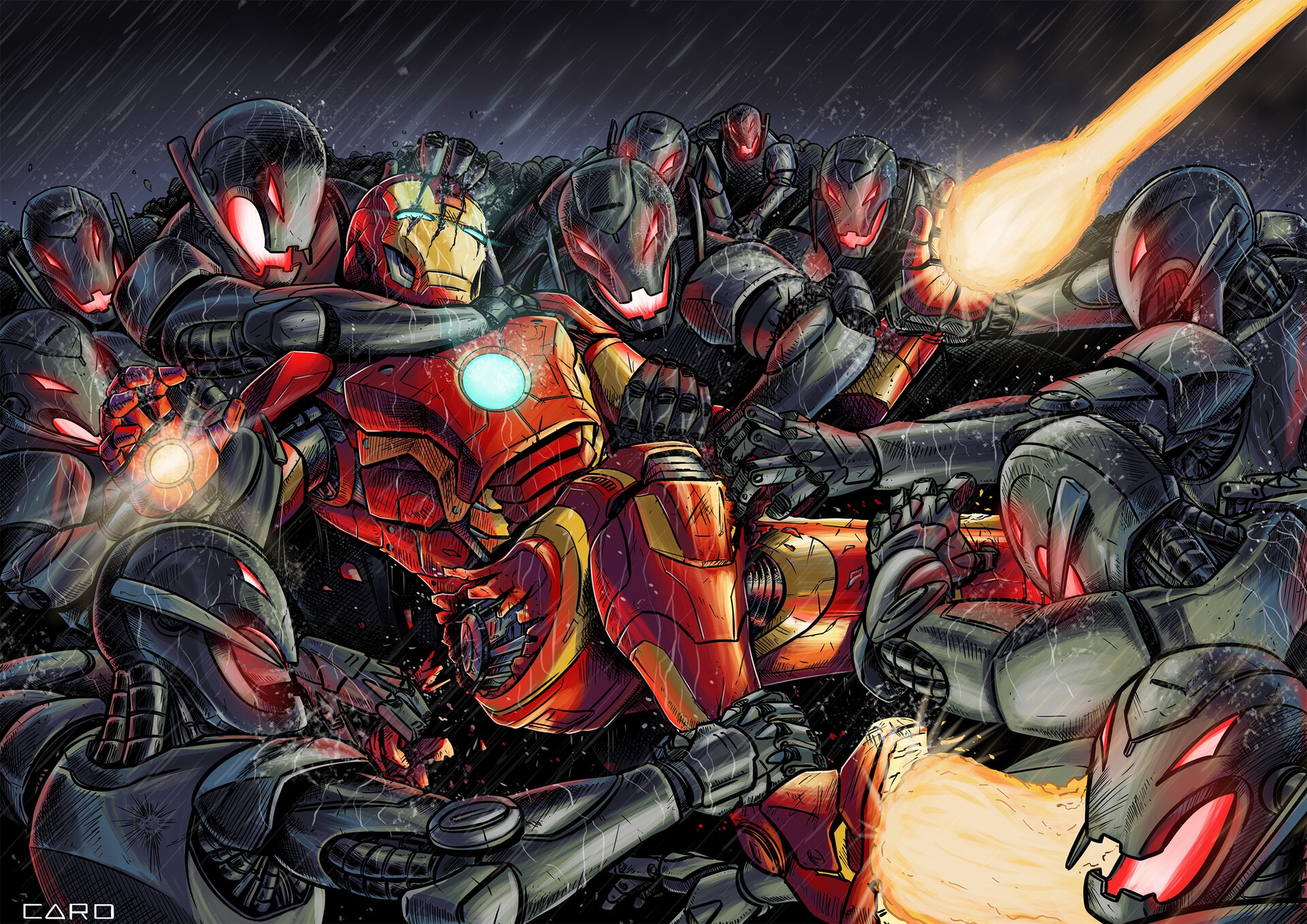 Free download wallpaper Iron Man, Comics on your PC desktop