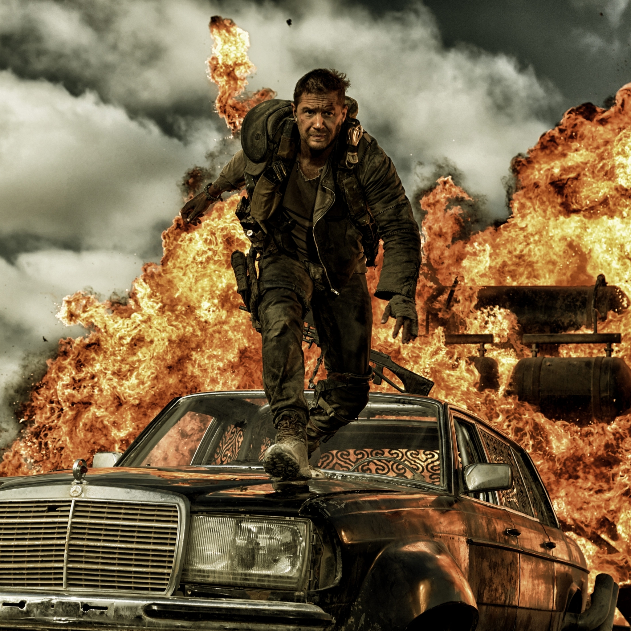 Descarga gratuita de fondo de pantalla para móvil de Tom Hardy, Películas, Mad Max: Furia En La Carretera, Max Rockatanski.