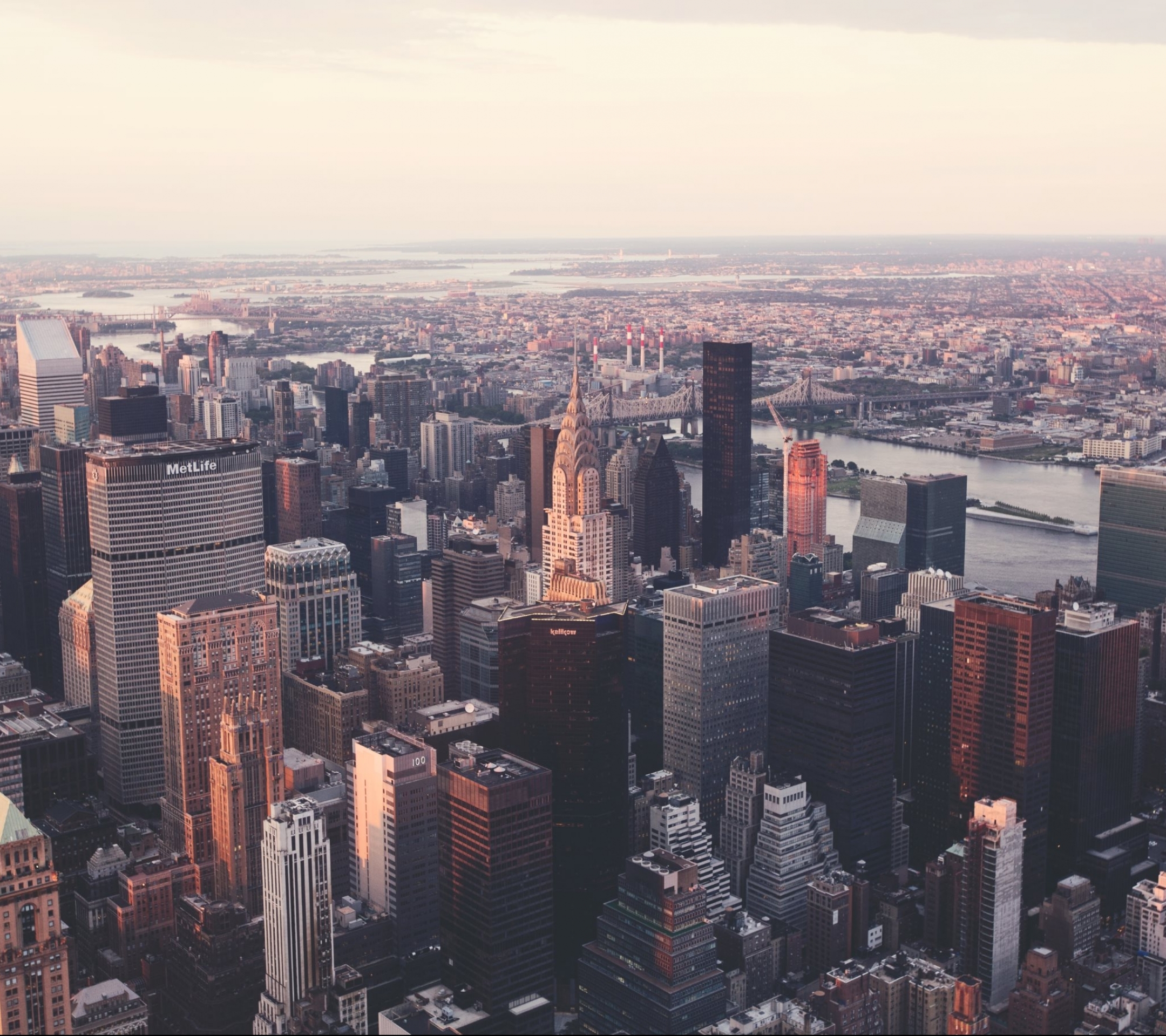 Download mobile wallpaper Cities, Architecture, City, Building, Panorama, New York, Man Made for free.