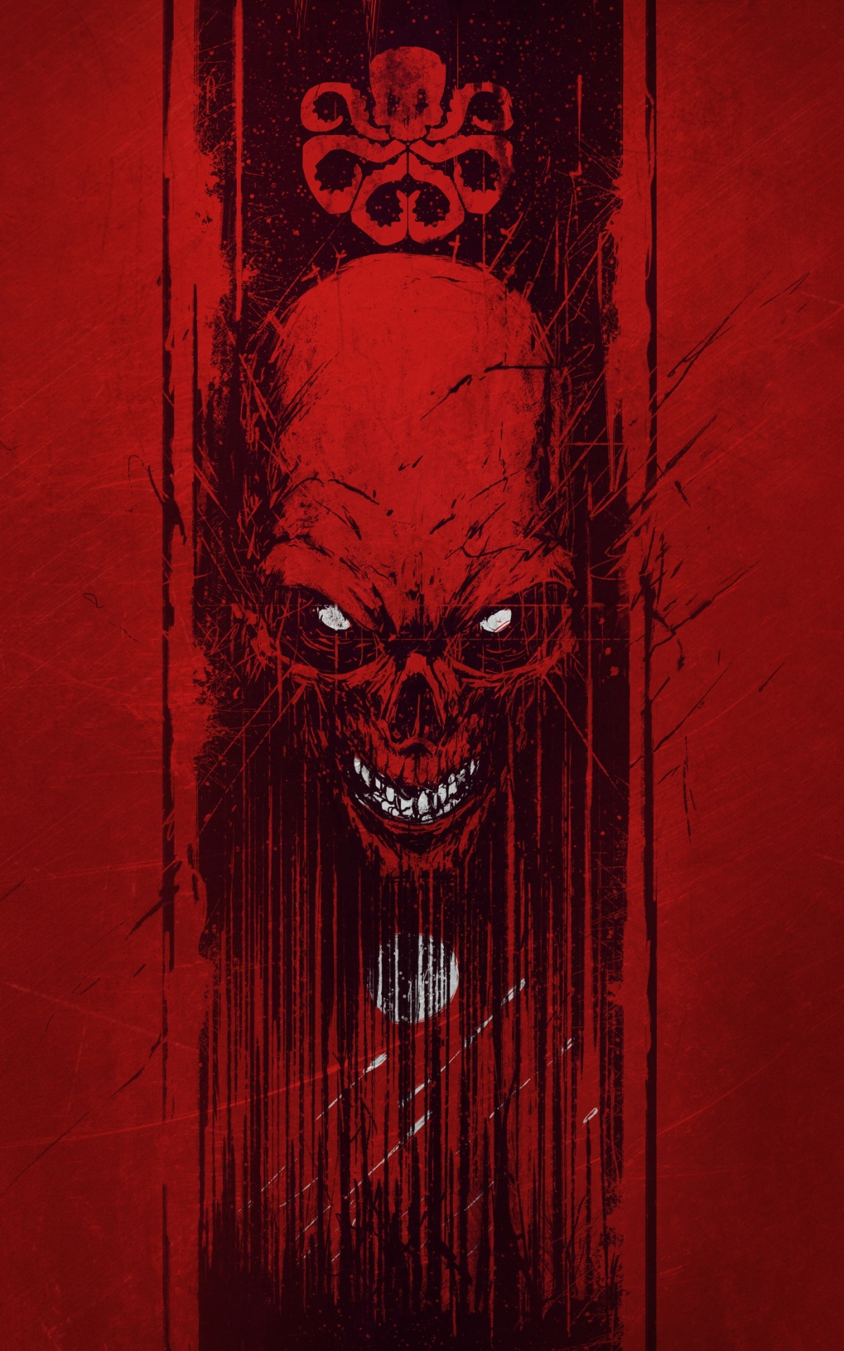 Download mobile wallpaper Skull, Comics, Red Skull (Marvel Comics), Red Skull for free.