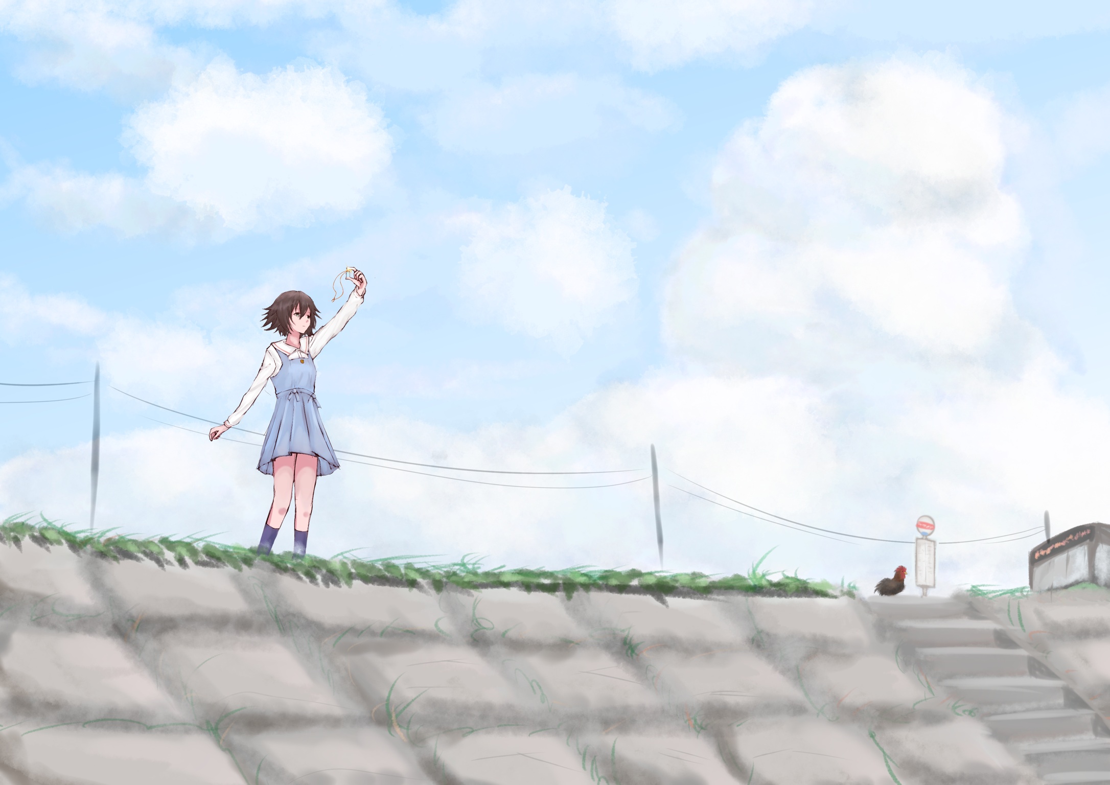 Free download wallpaper Anime, True Tears, Noe Isurugi on your PC desktop