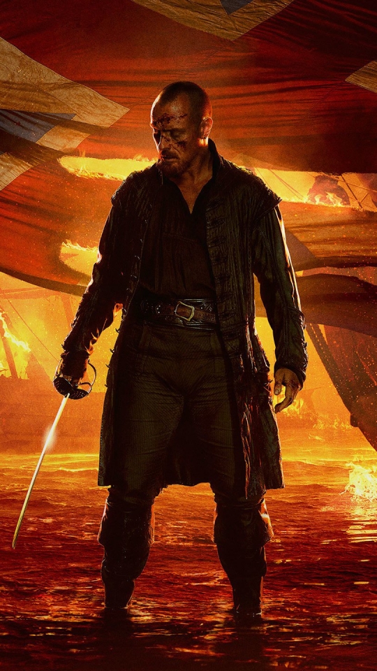 Download mobile wallpaper Tv Show, Black Sails, Captain Flint (Black Sails), Toby Stephens for free.