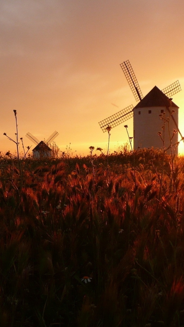 Handy-Wallpaper Windmühle, Menschengemacht kostenlos herunterladen.