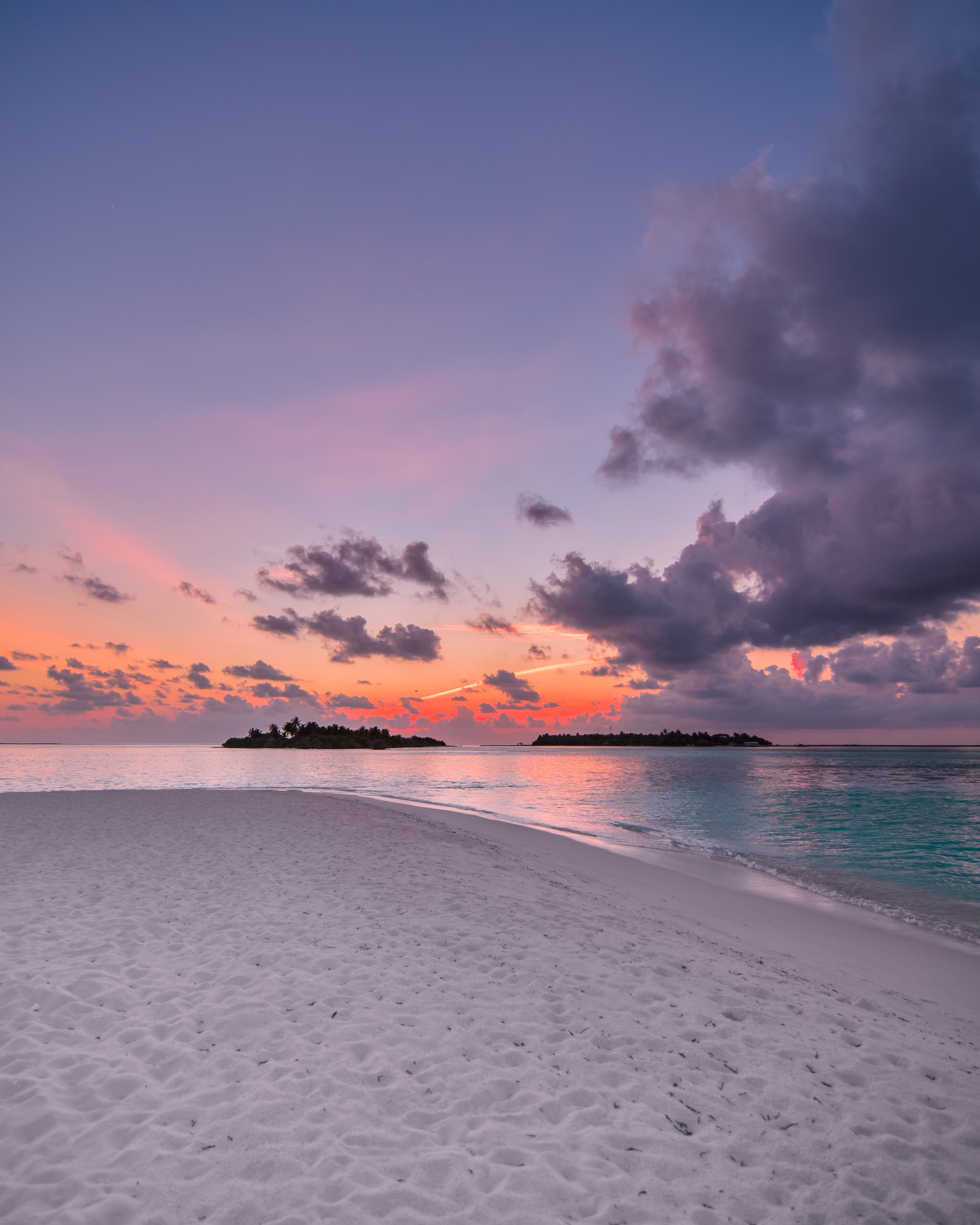 76108 télécharger l'image coucher de soleil, horizon, sable, plage, nature, sky, océan - fonds d'écran et économiseurs d'écran gratuits