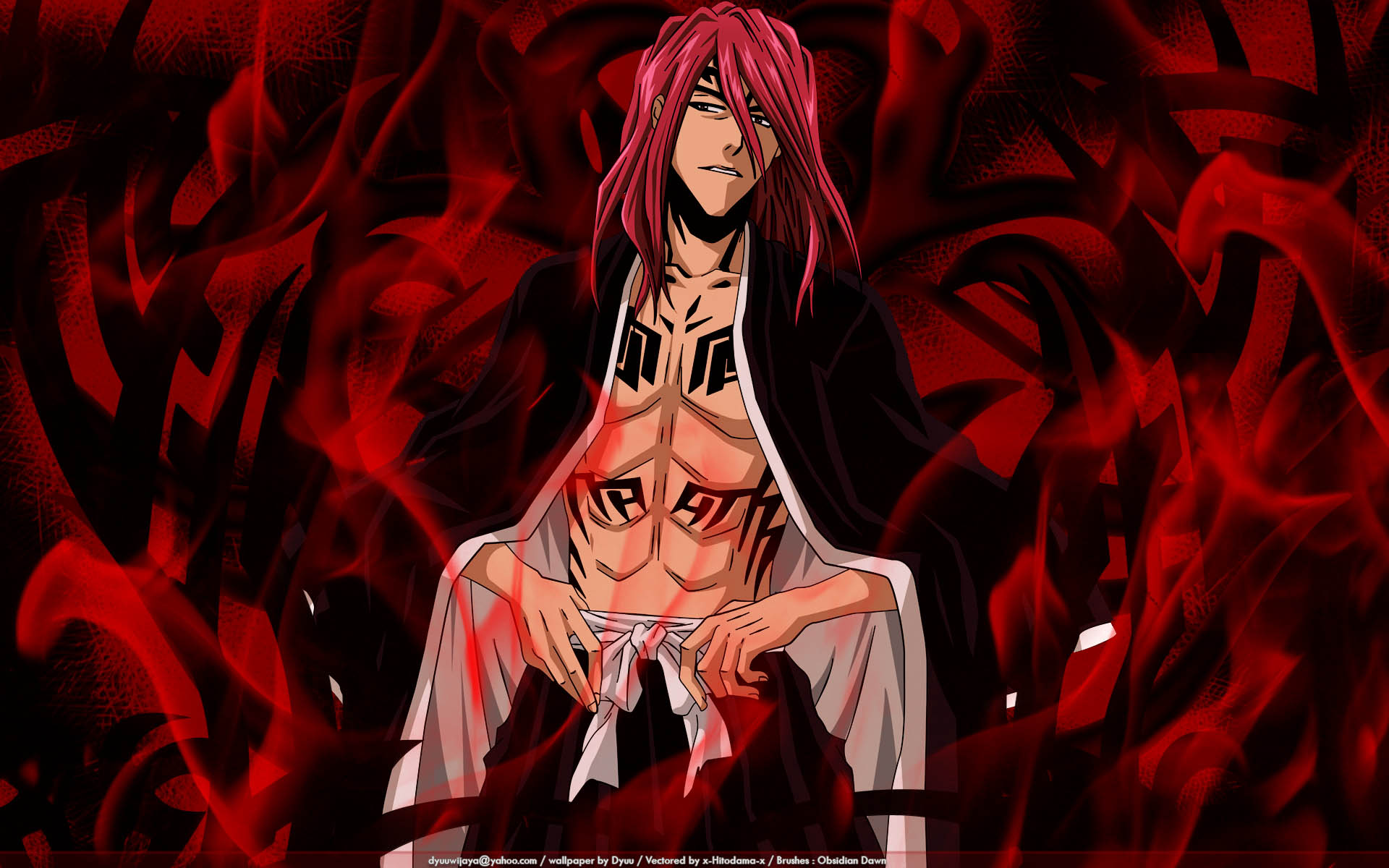 Free download wallpaper Anime, Bleach, Renji Abarai on your PC desktop