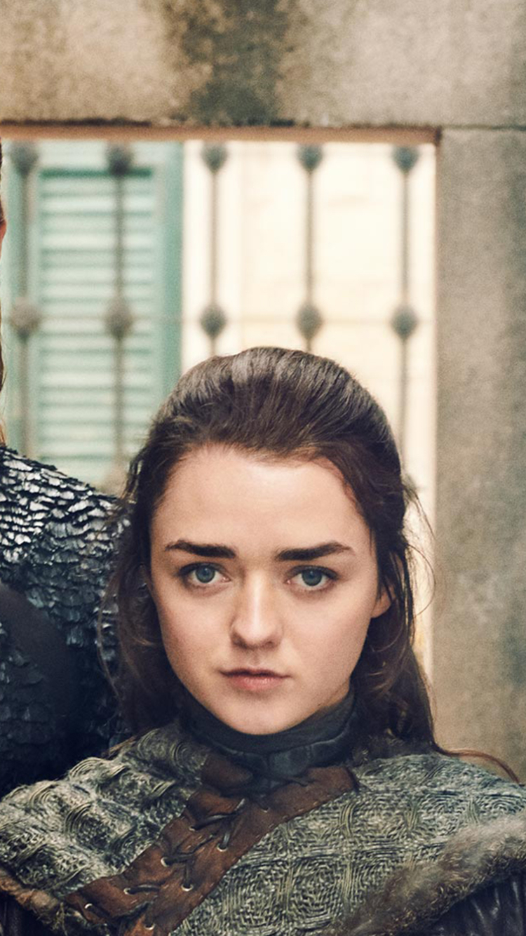 Descarga gratuita de fondo de pantalla para móvil de Juego De Tronos, Series De Televisión, Maisie Williams, Arya Stark.