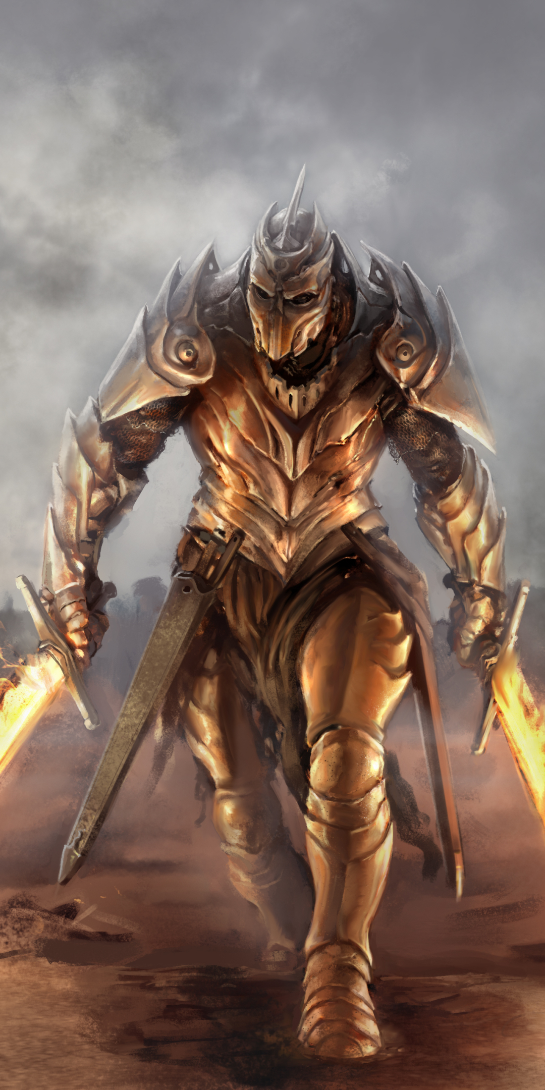 Download mobile wallpaper Fantasy, Warrior for free.