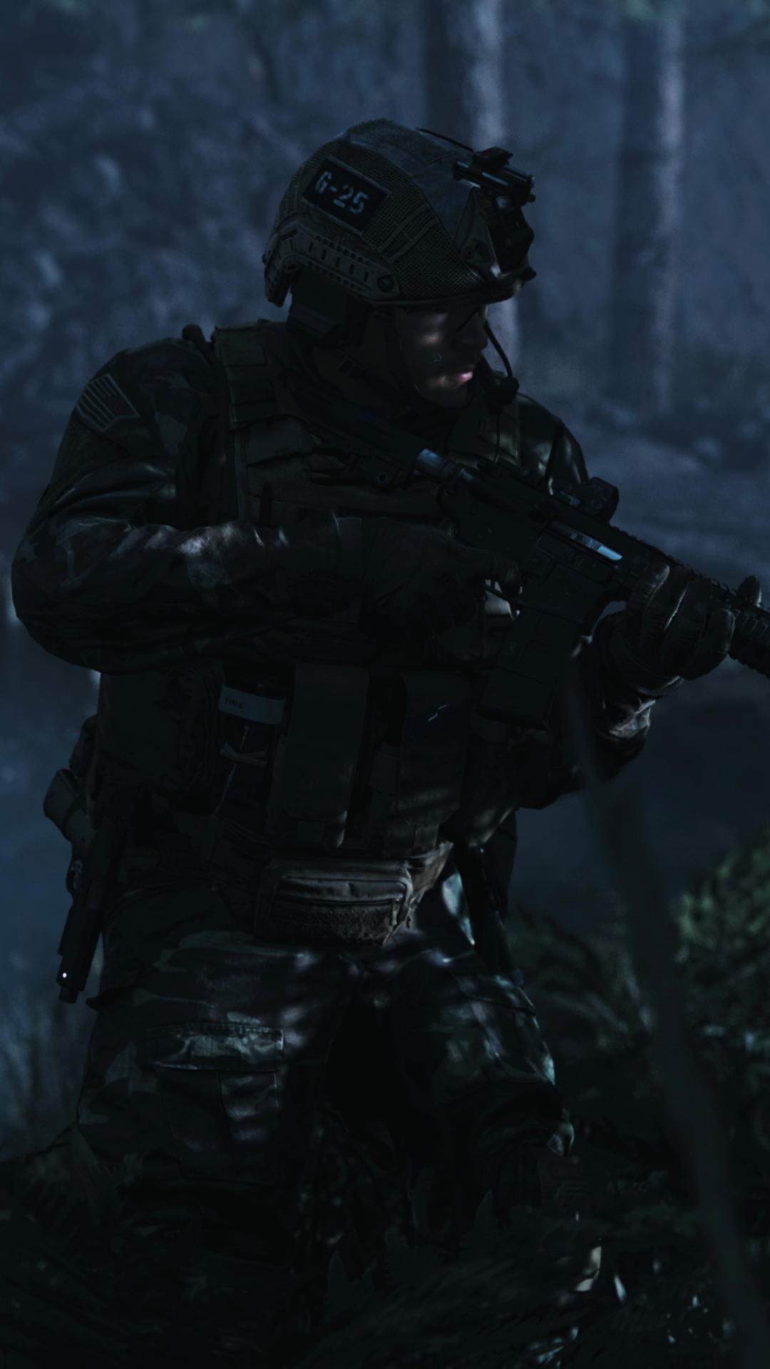 Handy-Wallpaper Soldat, Ruf Der Pflicht, Computerspiele, Call Of Duty: Modern Warfare kostenlos herunterladen.