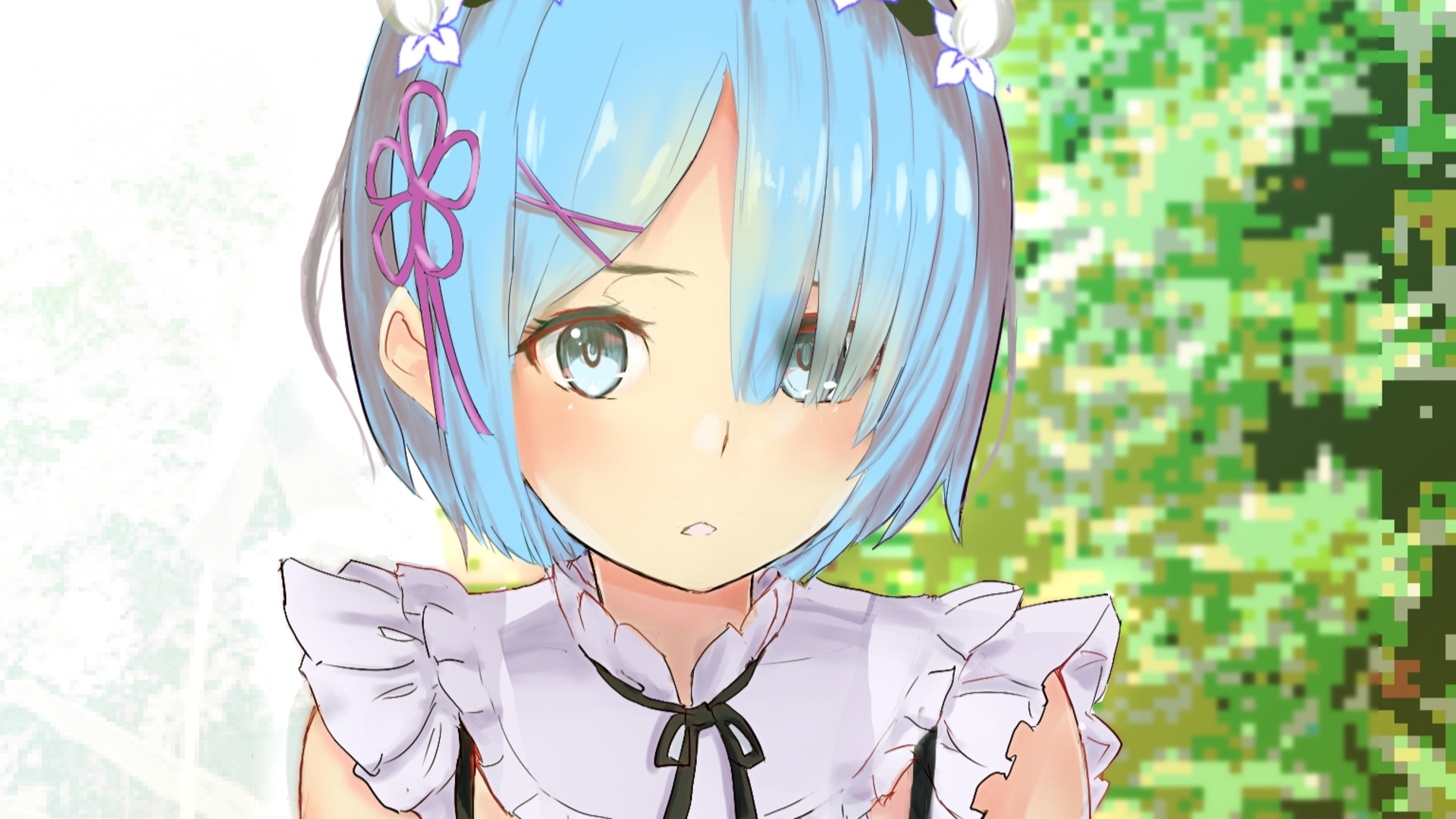 Handy-Wallpaper Animes, Re:zero Das Leben In Einer Anderen Welt Beginnen, Rem (Re: Null) kostenlos herunterladen.