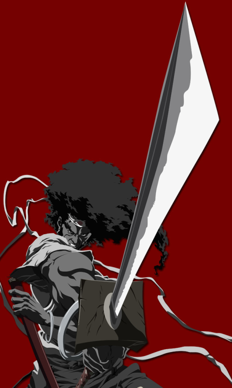 Handy-Wallpaper Animes, Afro Samurai kostenlos herunterladen.