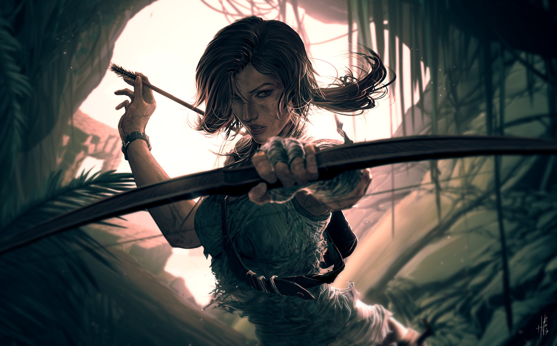 Free download wallpaper Tomb Raider, Video Game, Woman Warrior, Lara Croft, Tomb Raider (2013) on your PC desktop