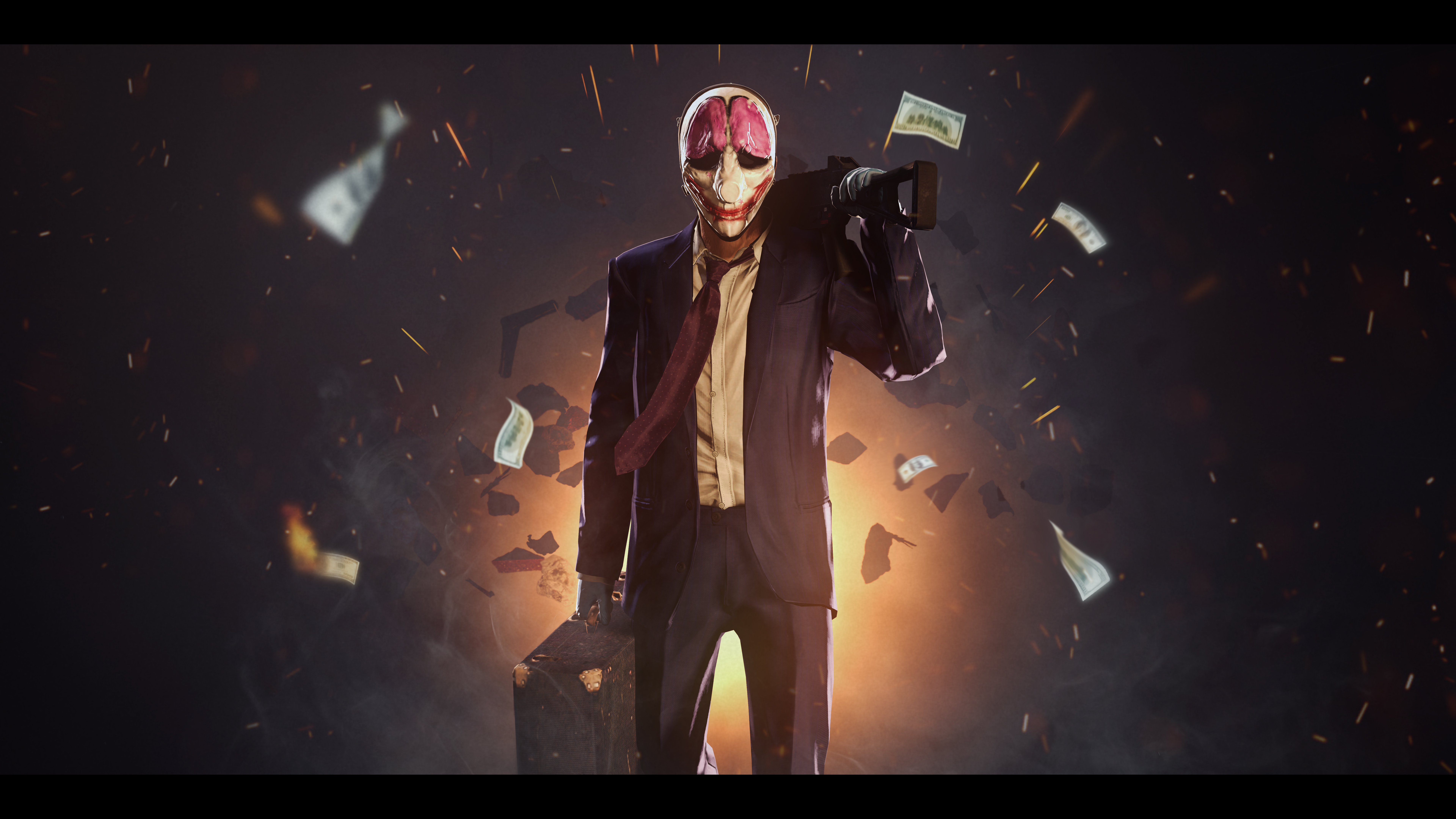 video game, payday 2, hoxton (payday), payday