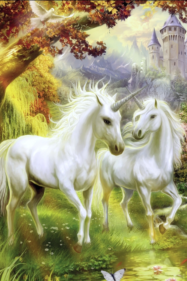 Download mobile wallpaper Fantasy, Unicorn, Fantasy Animals for free.