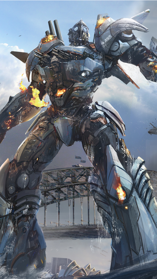 Download mobile wallpaper Robot, Movie, Mecha, Pacific Rim: Uprising for free.