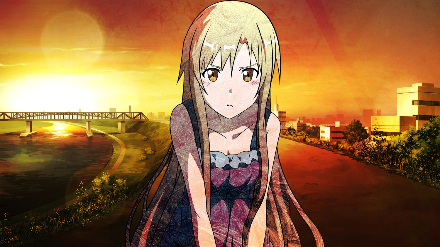 Handy-Wallpaper Animes, Asuna Yuuki, Sword Art Online kostenlos herunterladen.