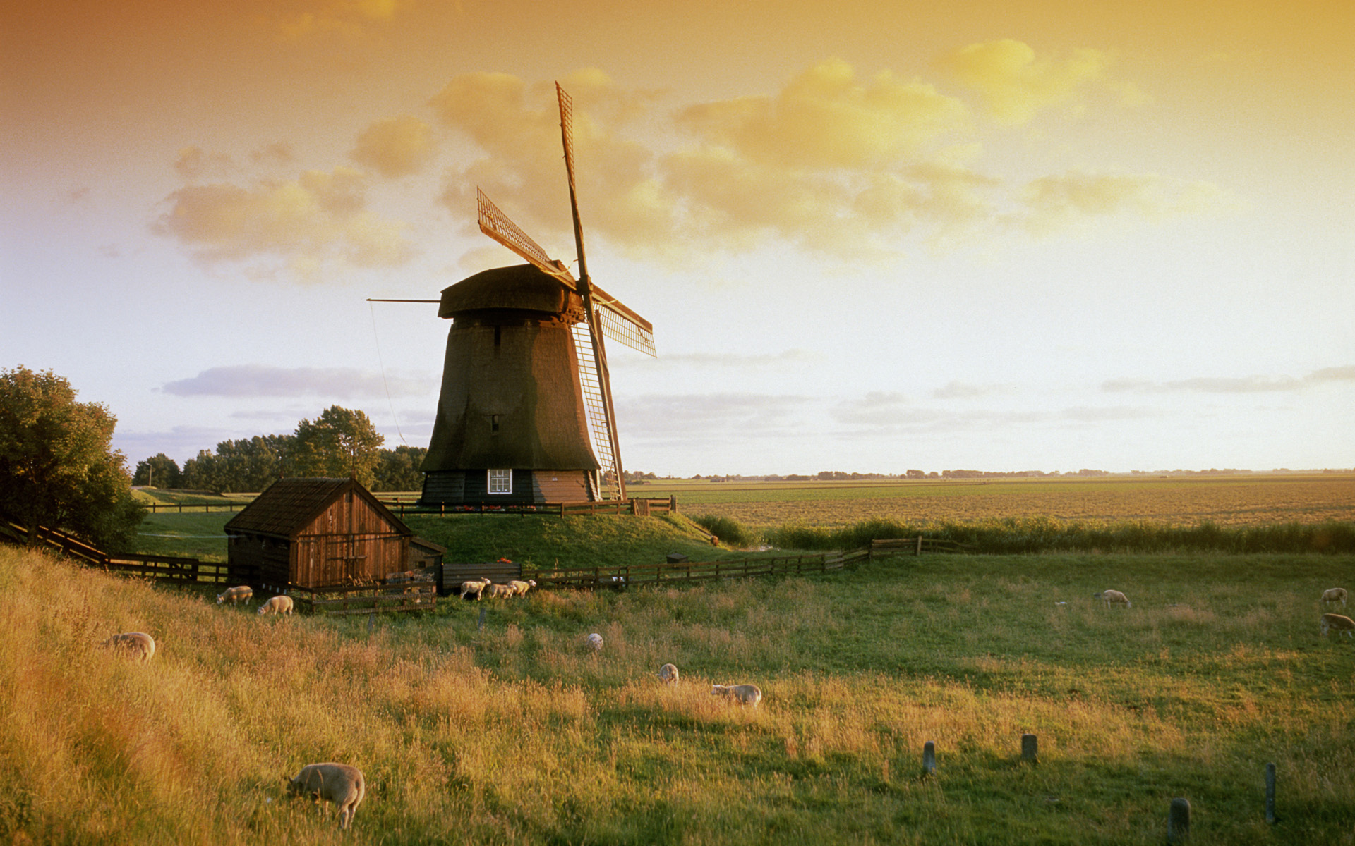 Laden Sie das Windmühle, Menschengemacht-Bild kostenlos auf Ihren PC-Desktop herunter