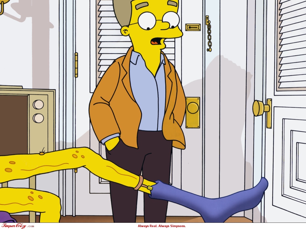 Laden Sie das Die Simpsons, Fernsehserien, Waylon Smithers-Bild kostenlos auf Ihren PC-Desktop herunter