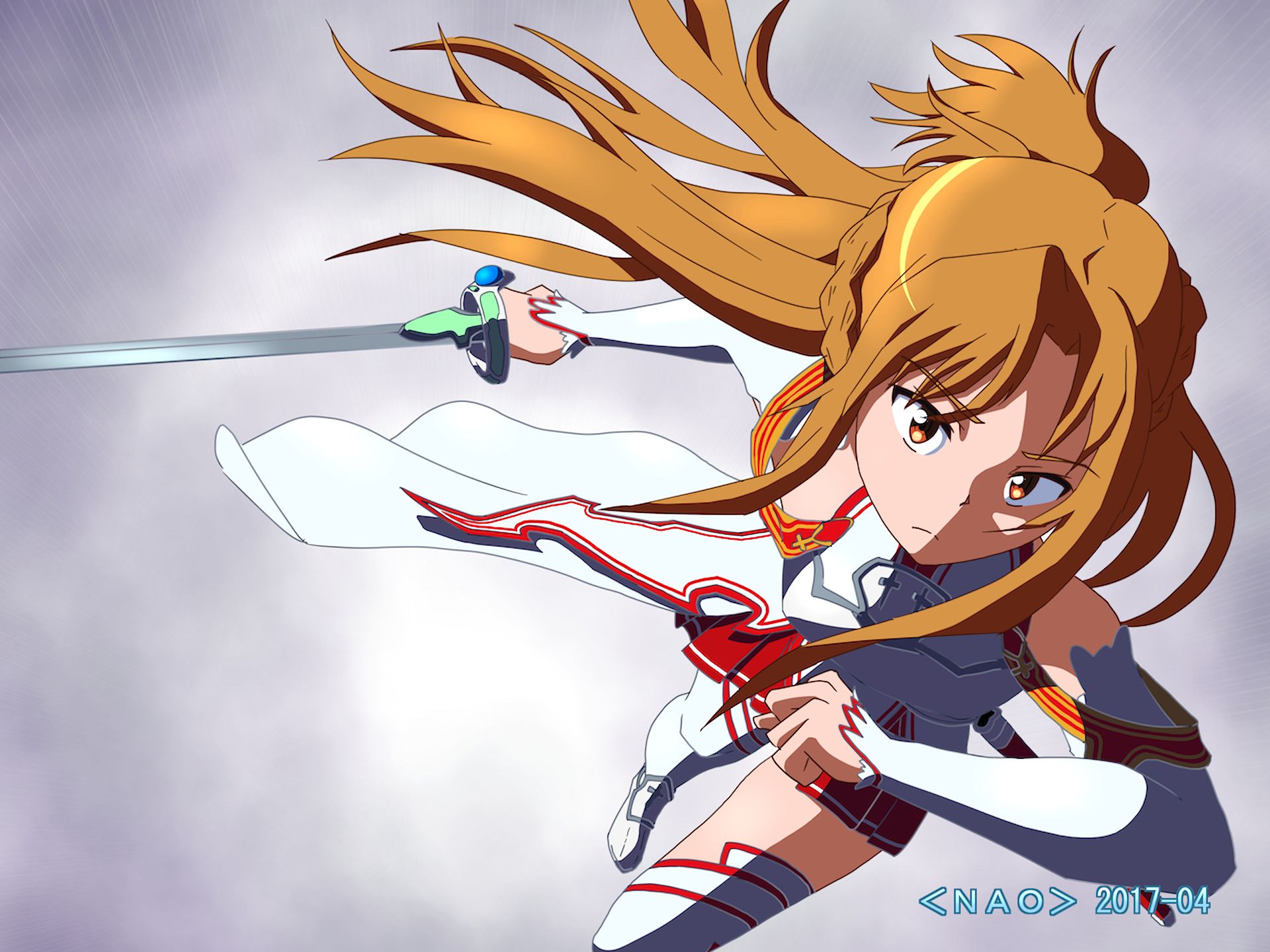 Laden Sie das Animes, Asuna Yuuki, Sword Art Online-Bild kostenlos auf Ihren PC-Desktop herunter