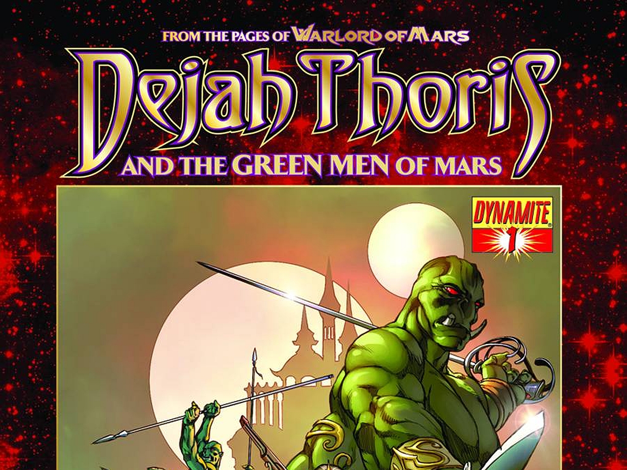 Mobile wallpaper comics, dejah thoris and the green men of mars