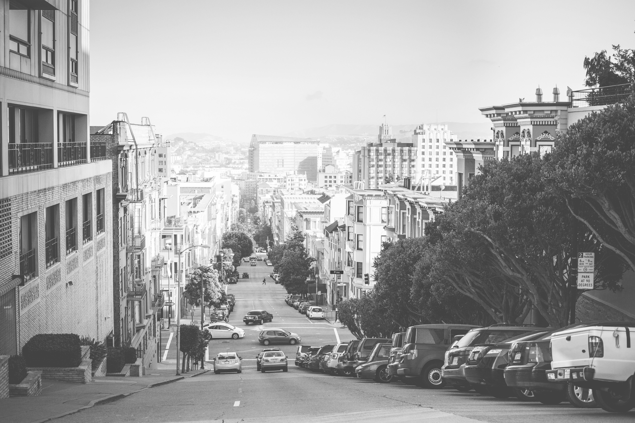 Download mobile wallpaper Cities, Usa, City, Road, Street, San Francisco, Man Made for free.