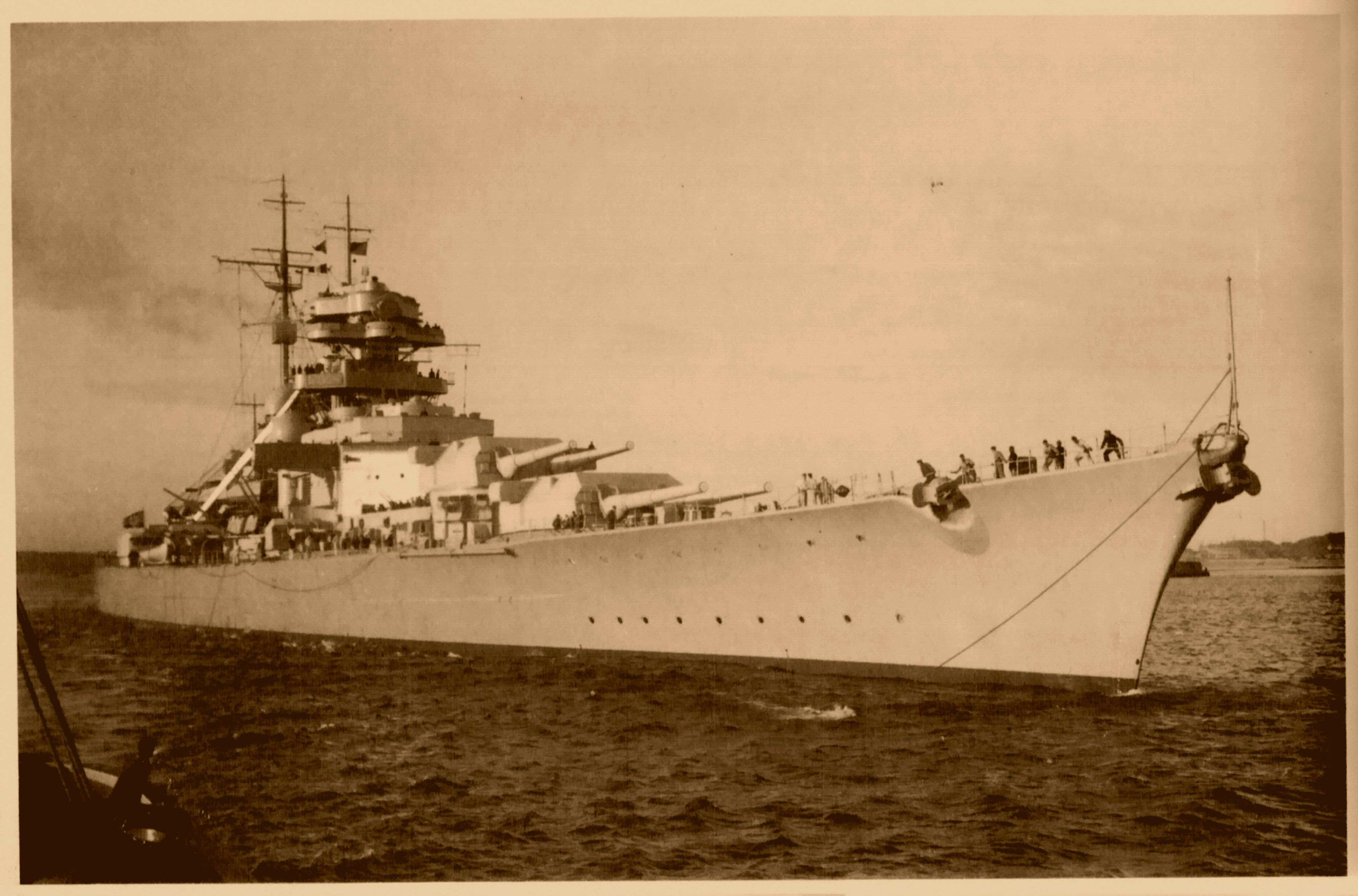 293182壁紙のダウンロード軍隊, ドイツ戦艦ビスマルク, 戦艦, 軍艦-スクリーンセーバーと写真を無料で