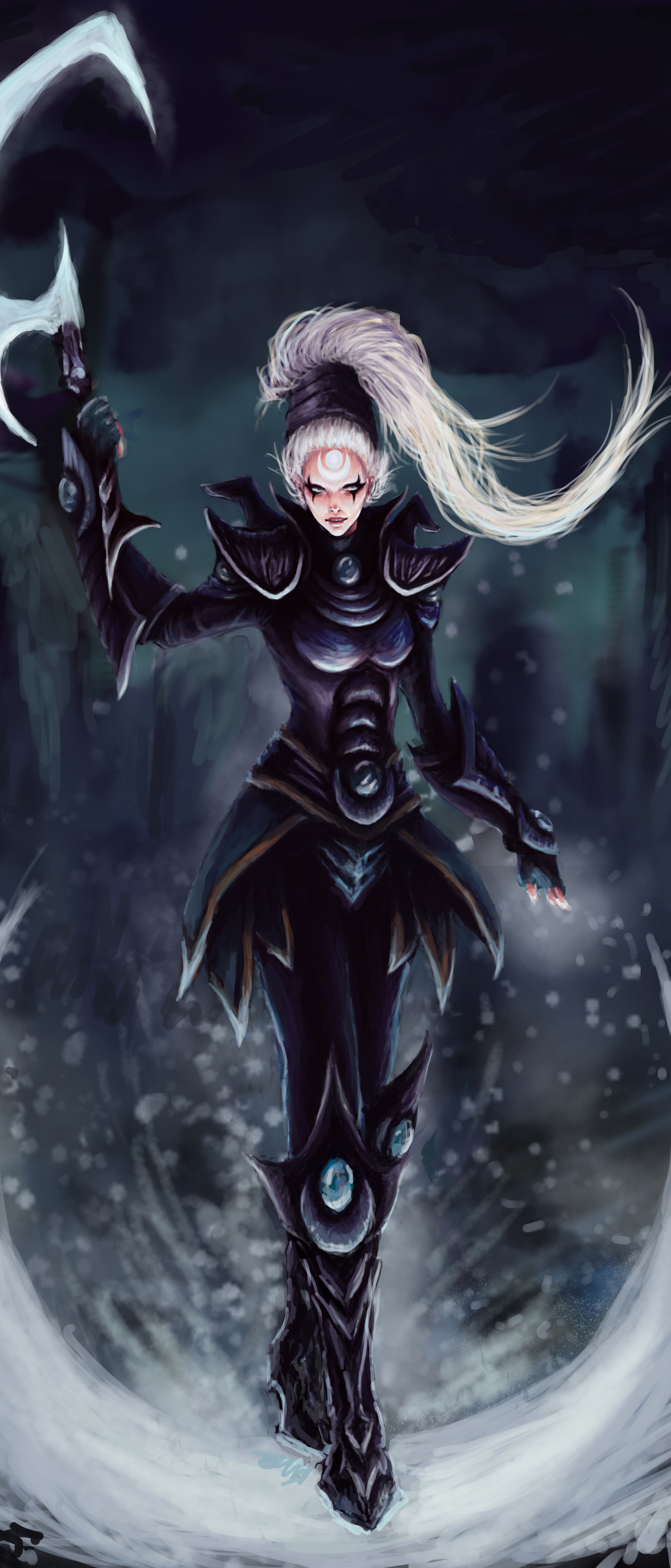 Download mobile wallpaper League Of Legends, Video Game, Diana (League Of Legends) for free.