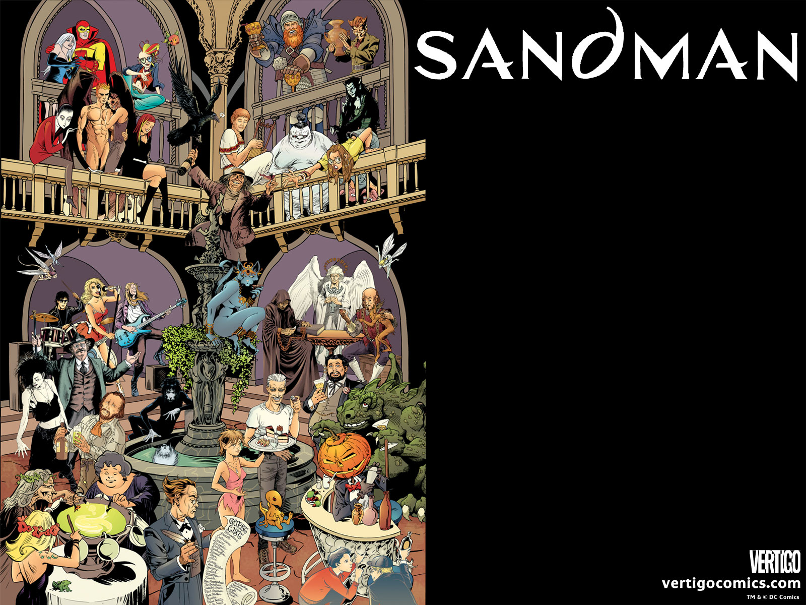 1079104 baixar papel de parede história em quadrinhos, the sandman - protetores de tela e imagens gratuitamente