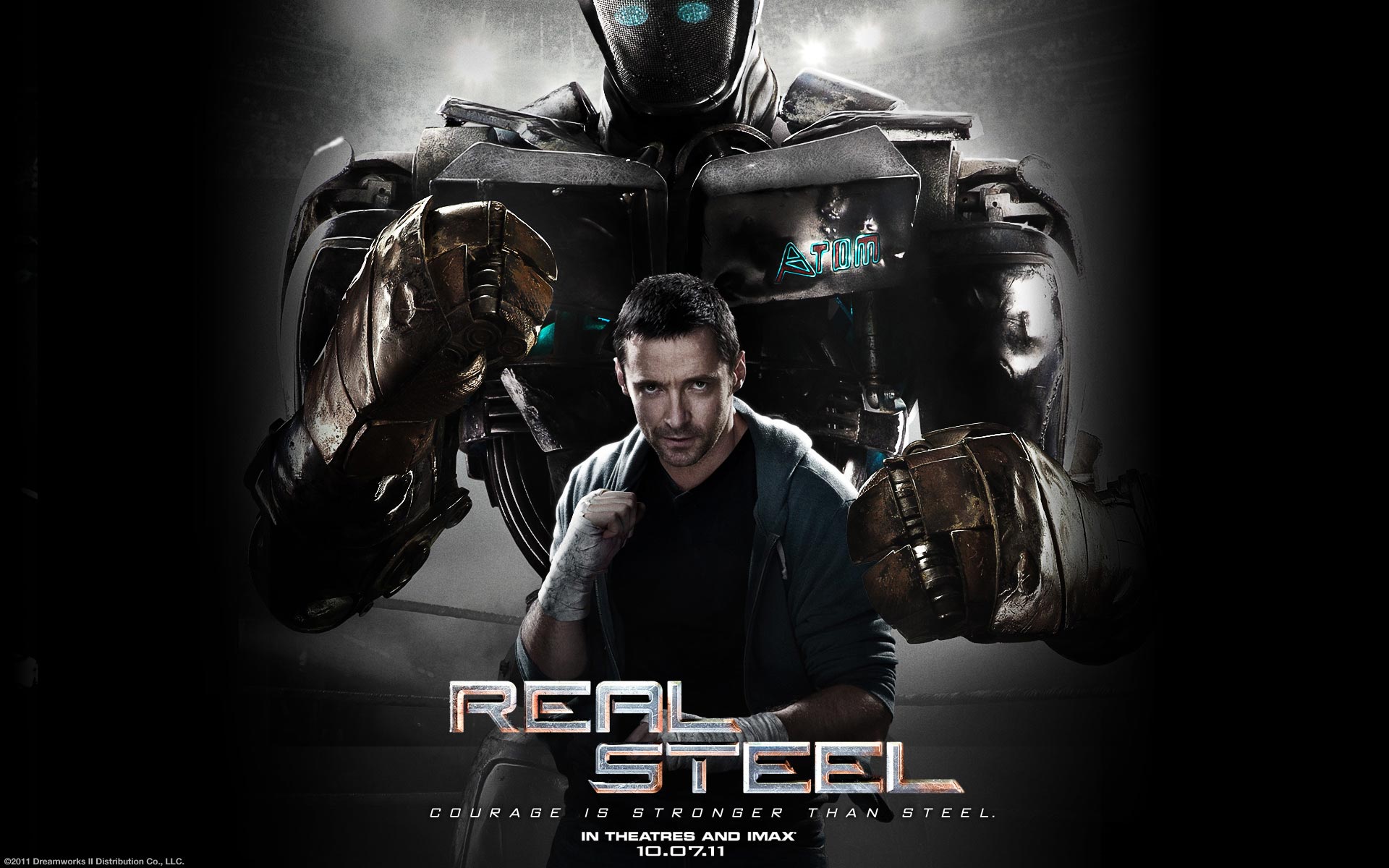 real steel, movie, hugh jackman