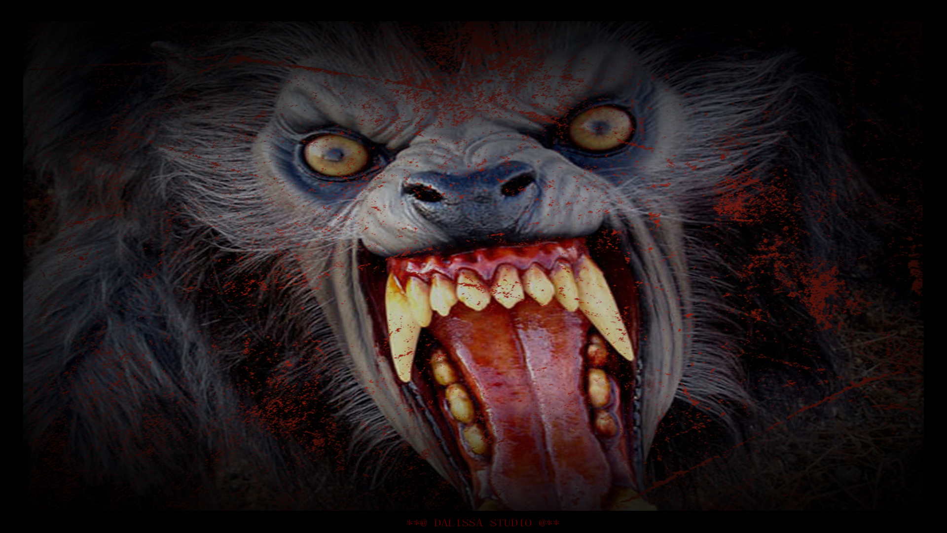 Descarga gratuita de fondo de pantalla para móvil de Oscuro, Hombre Lobo.