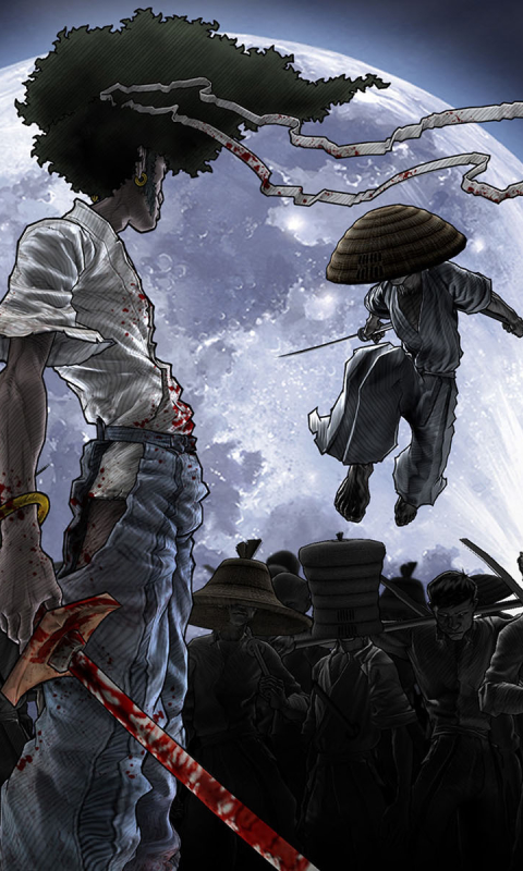 Download mobile wallpaper Anime, Afro Samurai for free.