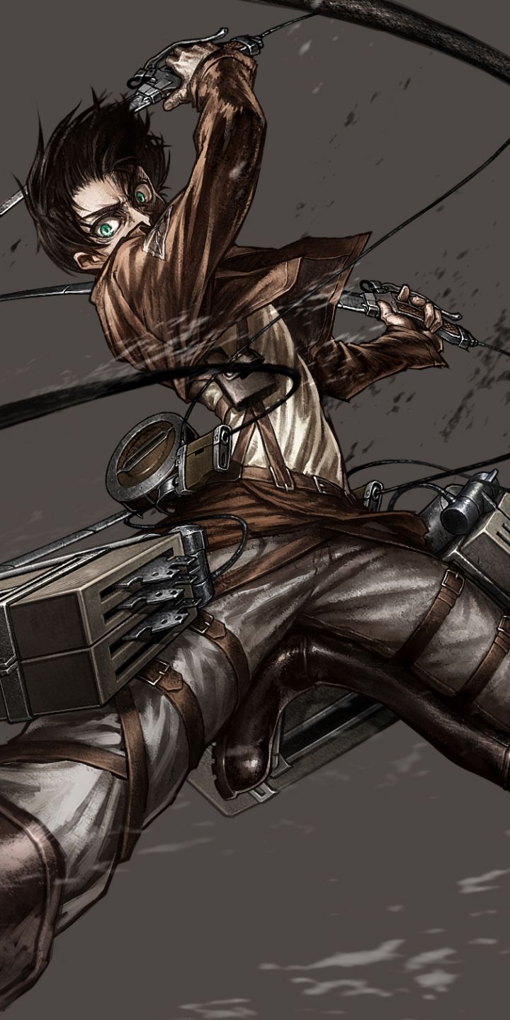 Download mobile wallpaper Anime, Eren Yeager, Shingeki No Kyojin, Attack On Titan for free.