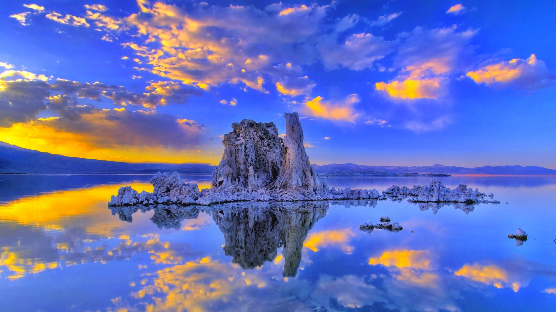 Download mobile wallpaper Lake, Reflection, Earth, Cloud for free.