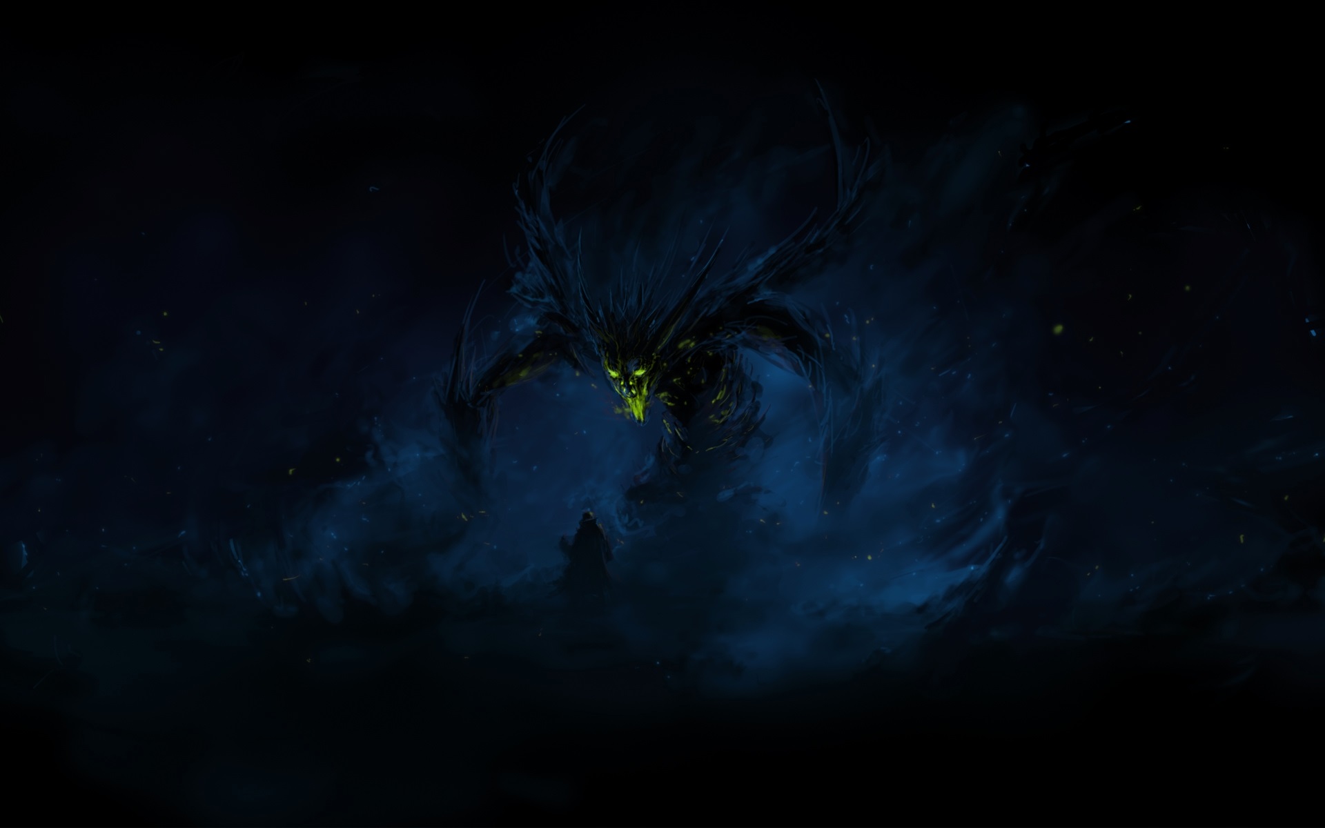 Free download wallpaper Dark, Demon on your PC desktop